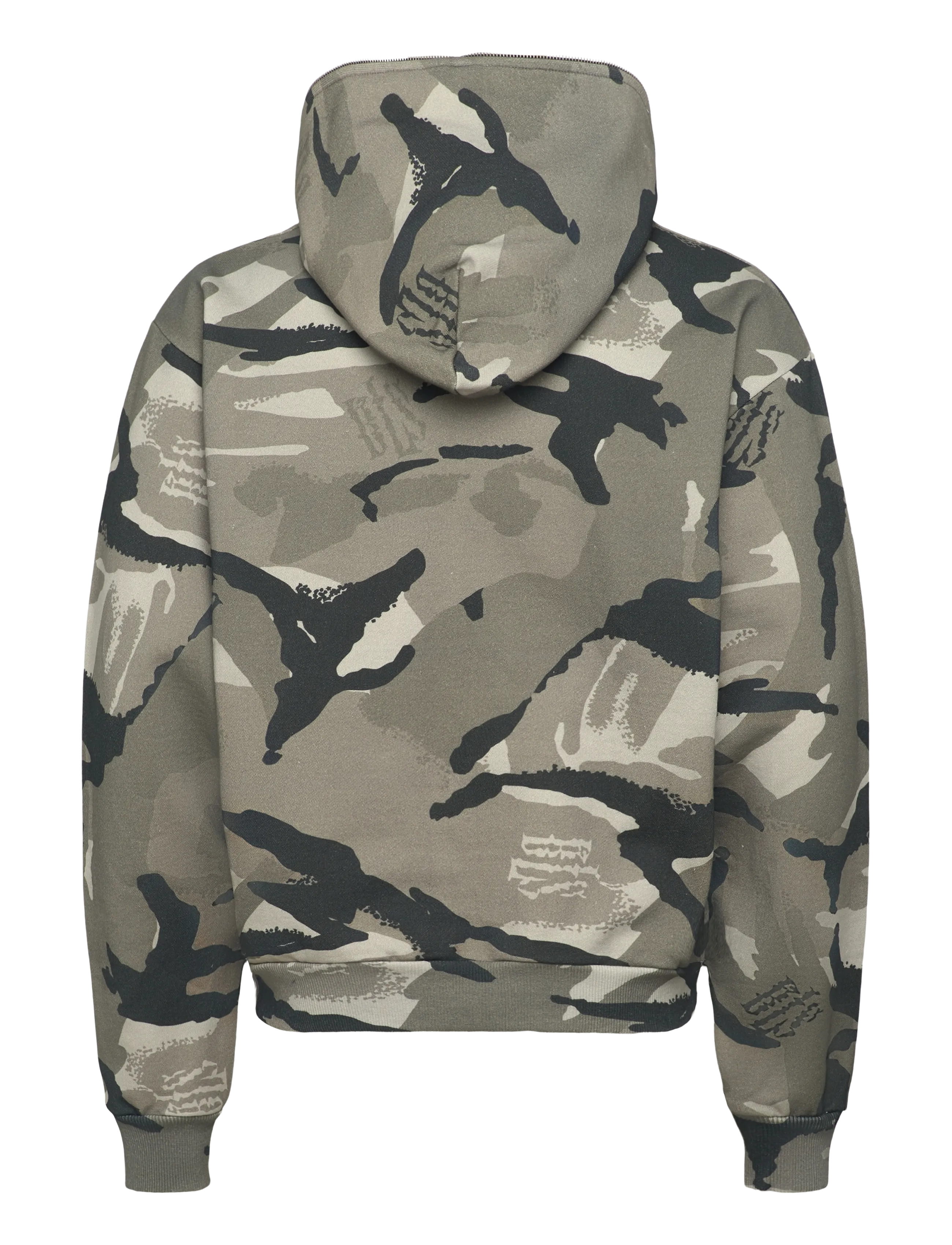 BLS Hafnia - DPM Zip Hoodie - kapuzenpullover - grey camo - 2