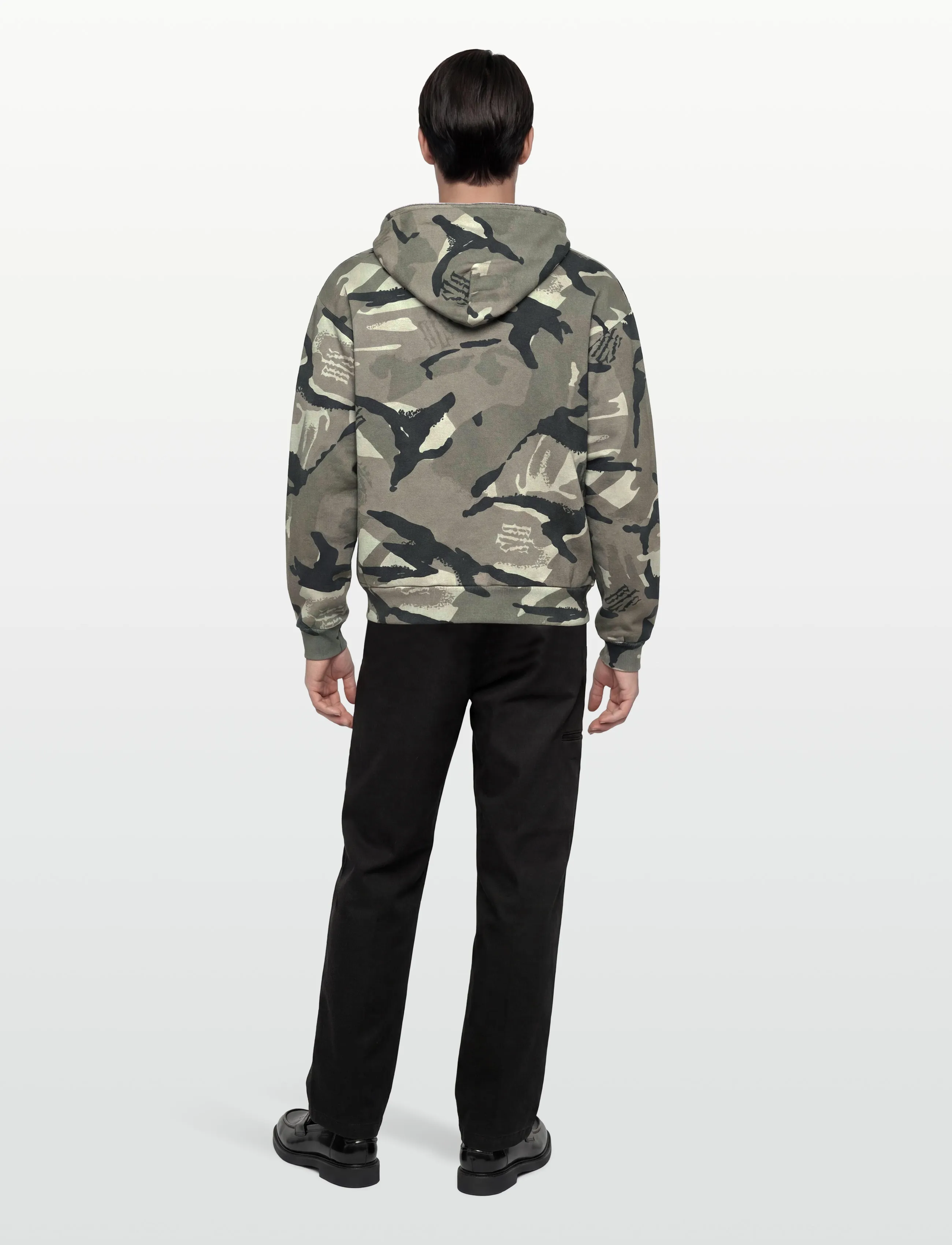 BLS Hafnia - DPM Zip Hoodie - kapuzenpullover - grey camo - 4