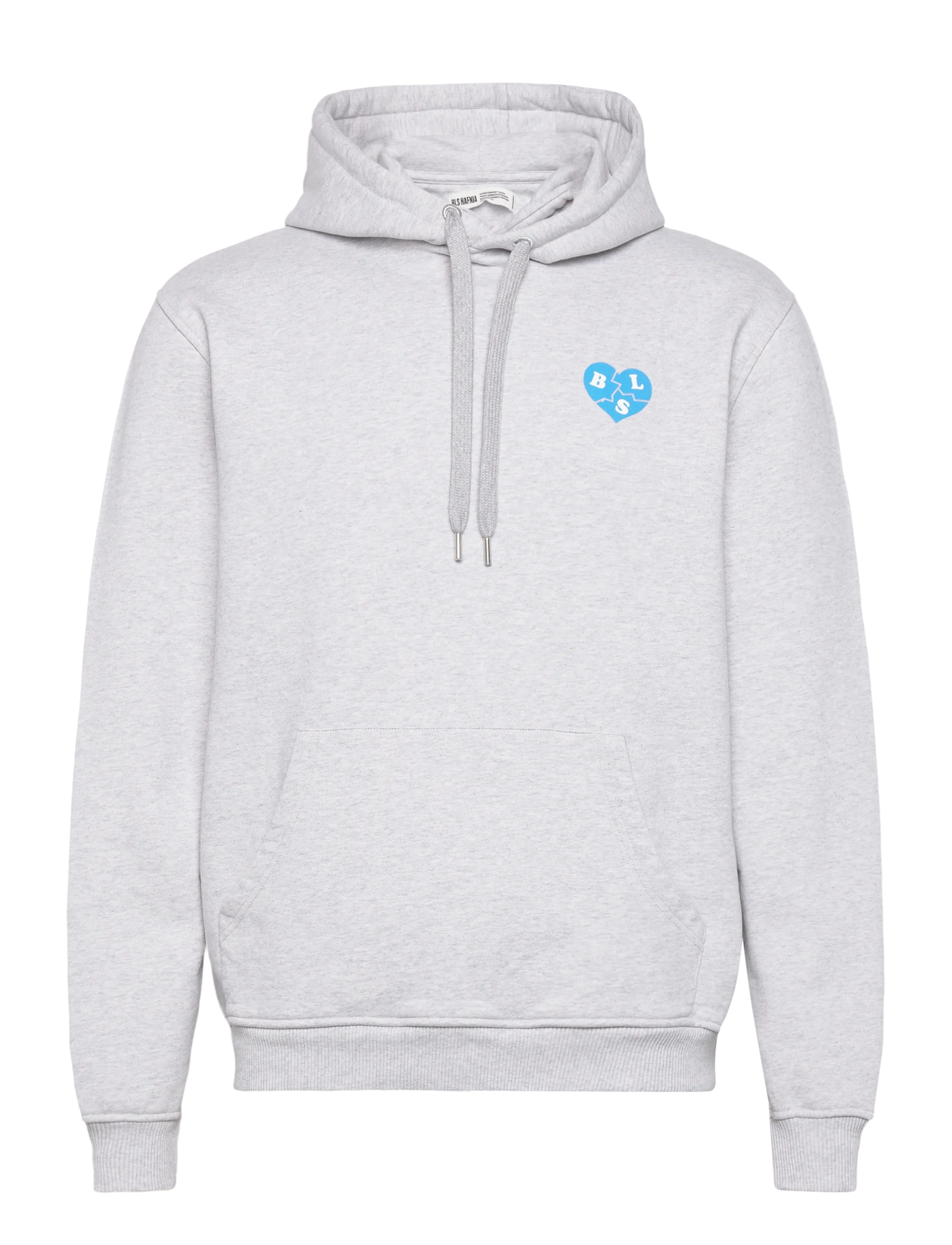 BLS Hafnia Heartbreaker Hoodie, S, Sweatshirts & Hoodies, Grau - Männerswear