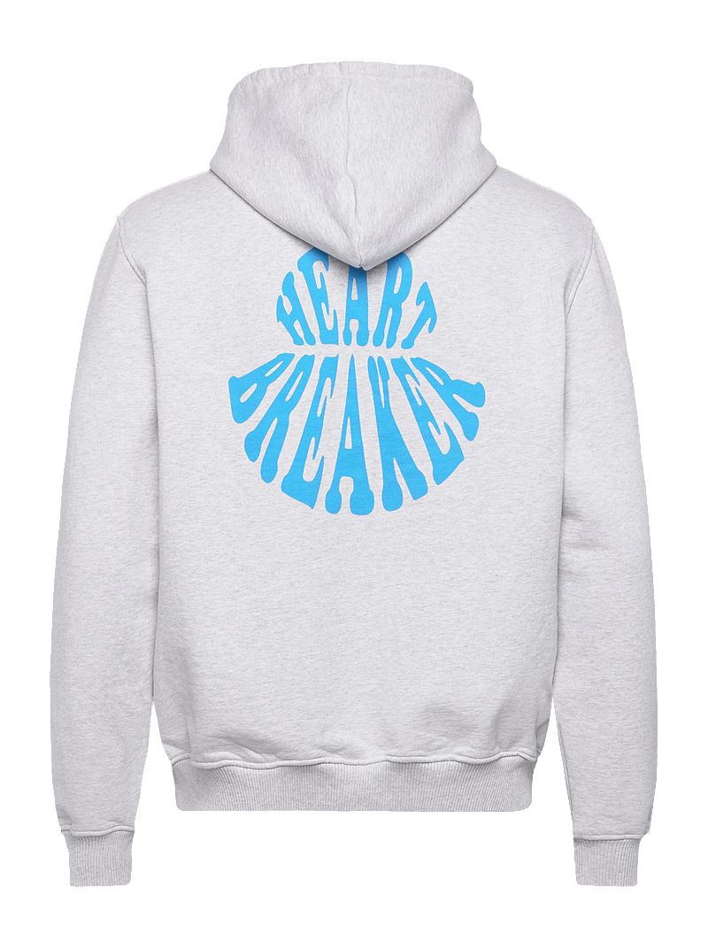 BLS Hafnia - Heartbreaker Hoodie - hættetrøjer - grey melange - 1