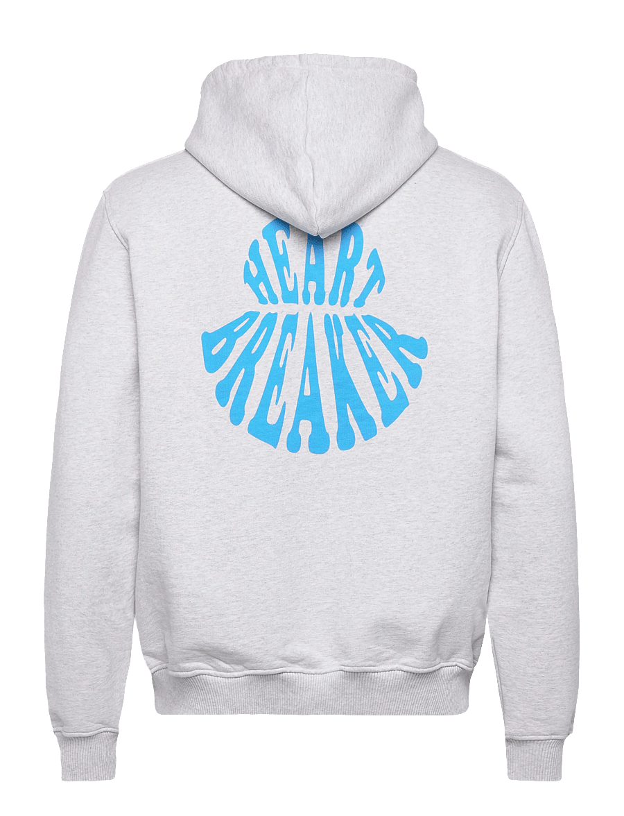 BLS Hafnia - Heartbreaker Hoodie - hættetrøjer - grey melange - 1
