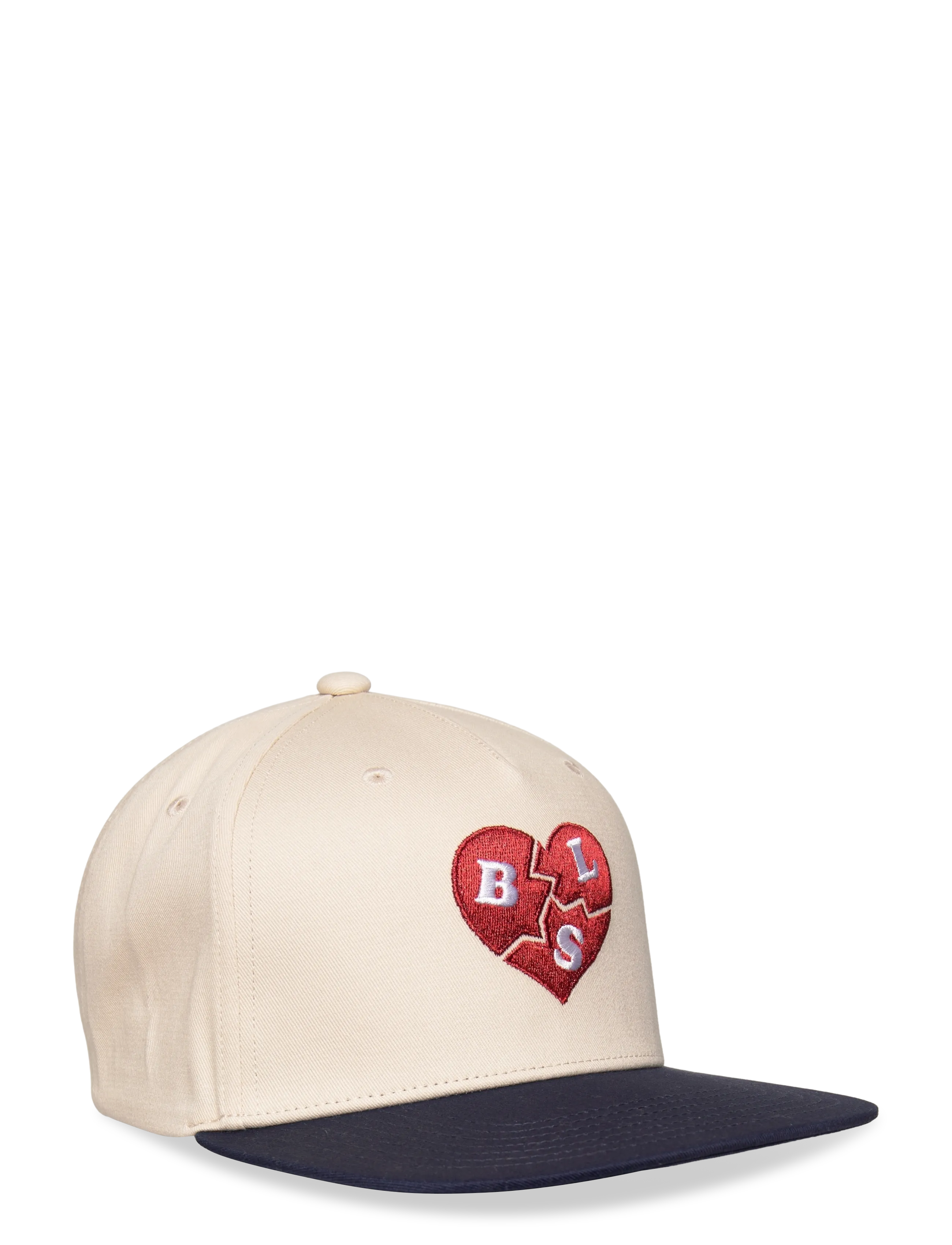 BLS Hafnia Heartbreaker Snapback, One Size, Headwear, Weiß - Caps, Männerswear