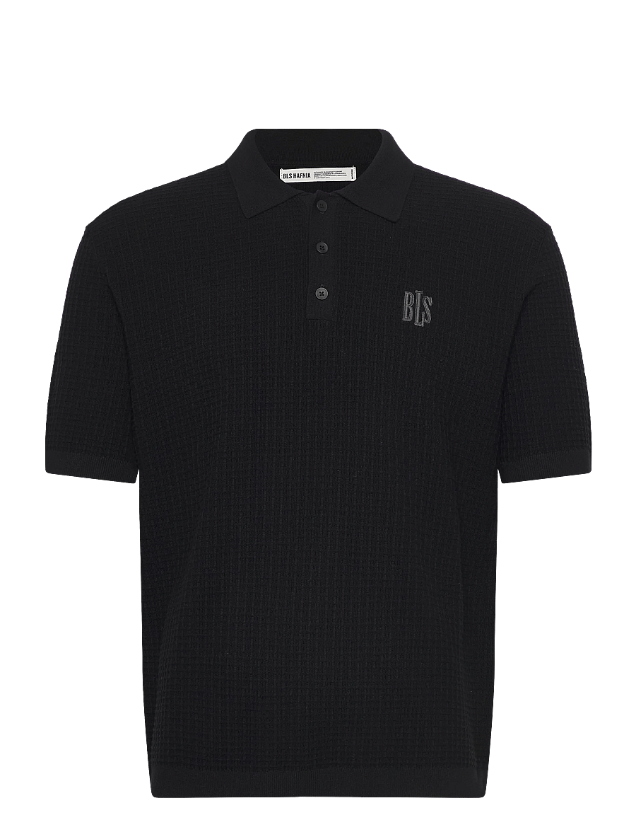 BLS Hafnia - Wilkins Polo - kortermede - black - 0