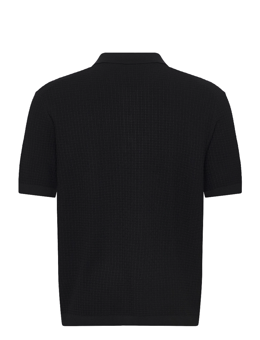 BLS Hafnia - Wilkins Polo - kortermede - black - 1