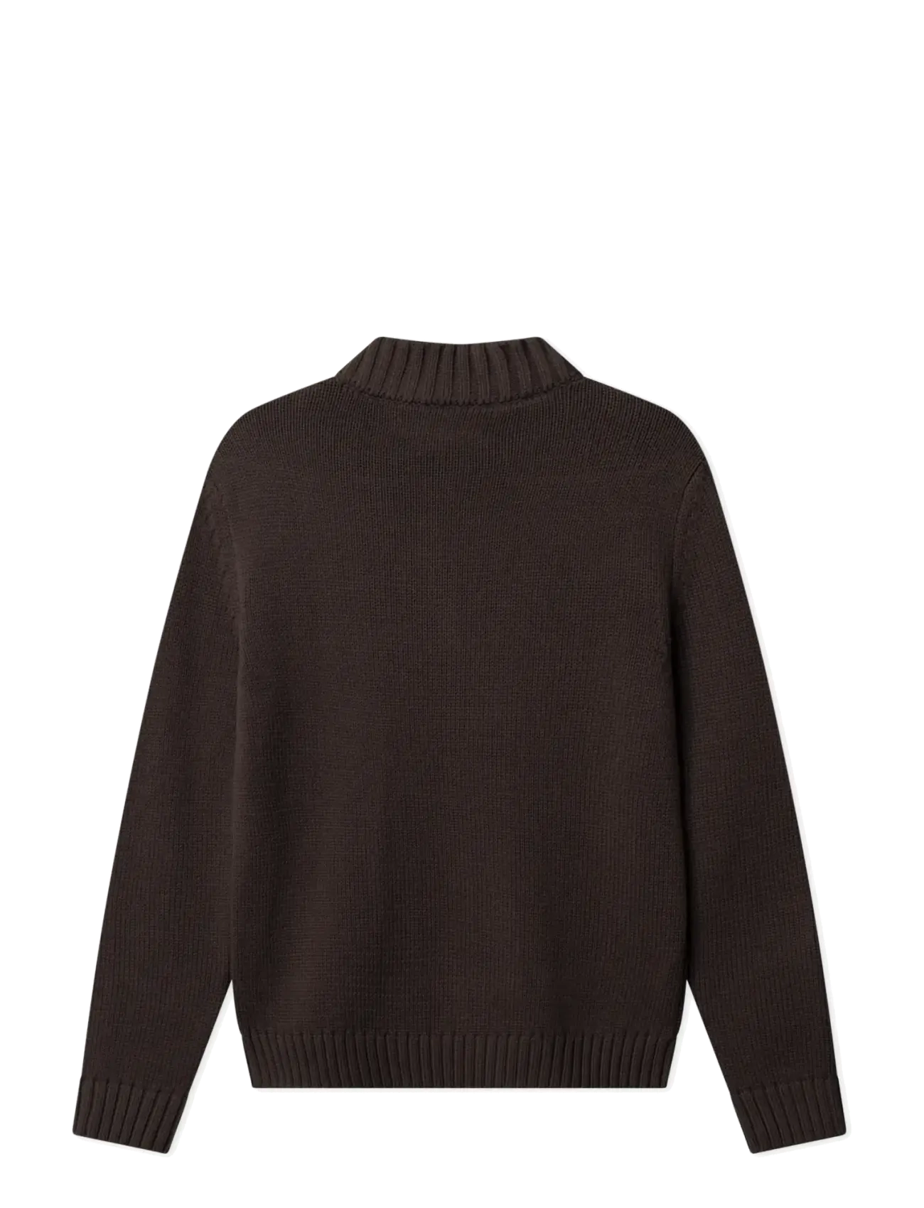 BLS Hafnia - Emmet Half Zip - half zip jumpers - brown - 2