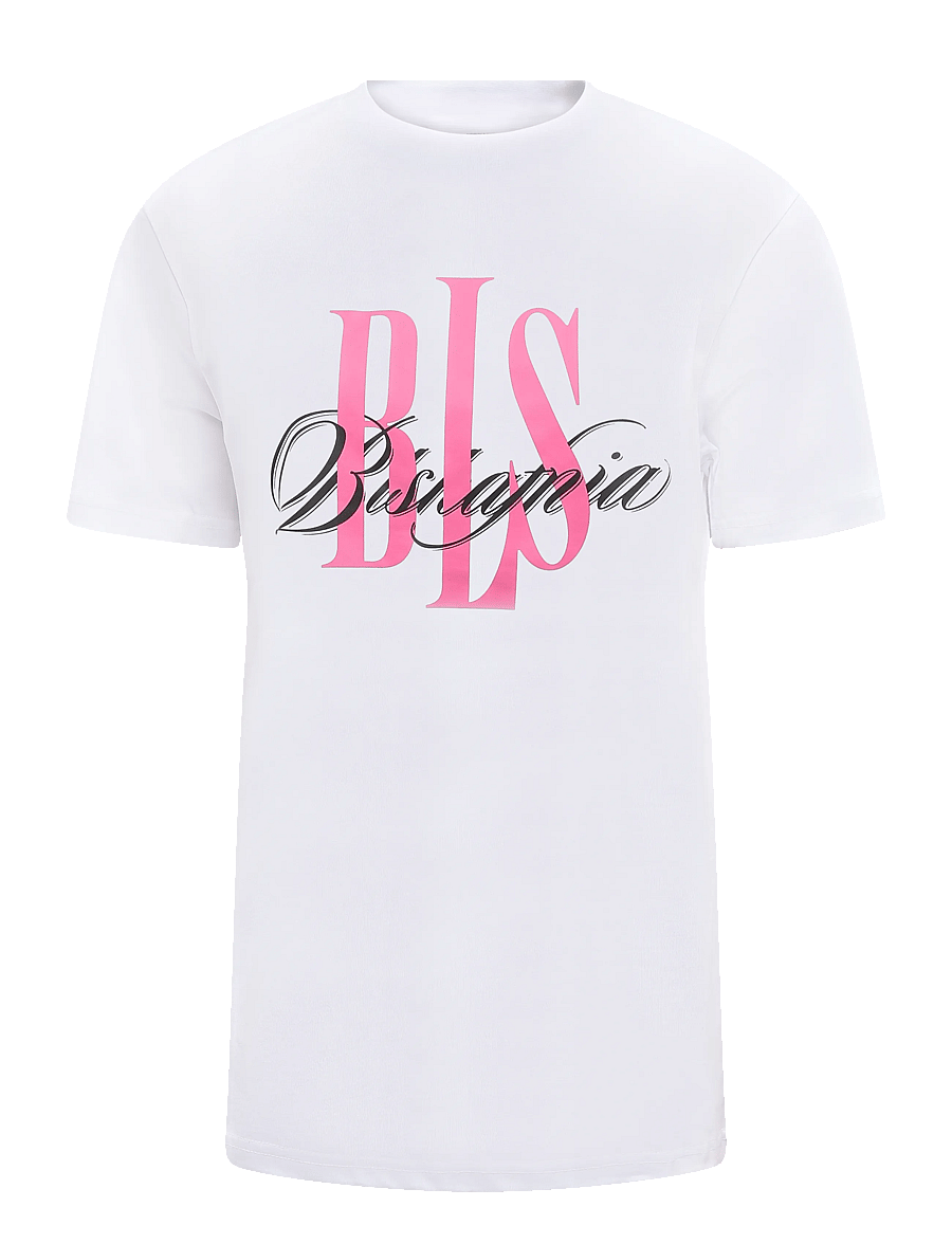 BLS Hafnia - Mistral T-shirt - lühikeste varrukatega t-särgid - white/ pink - 1