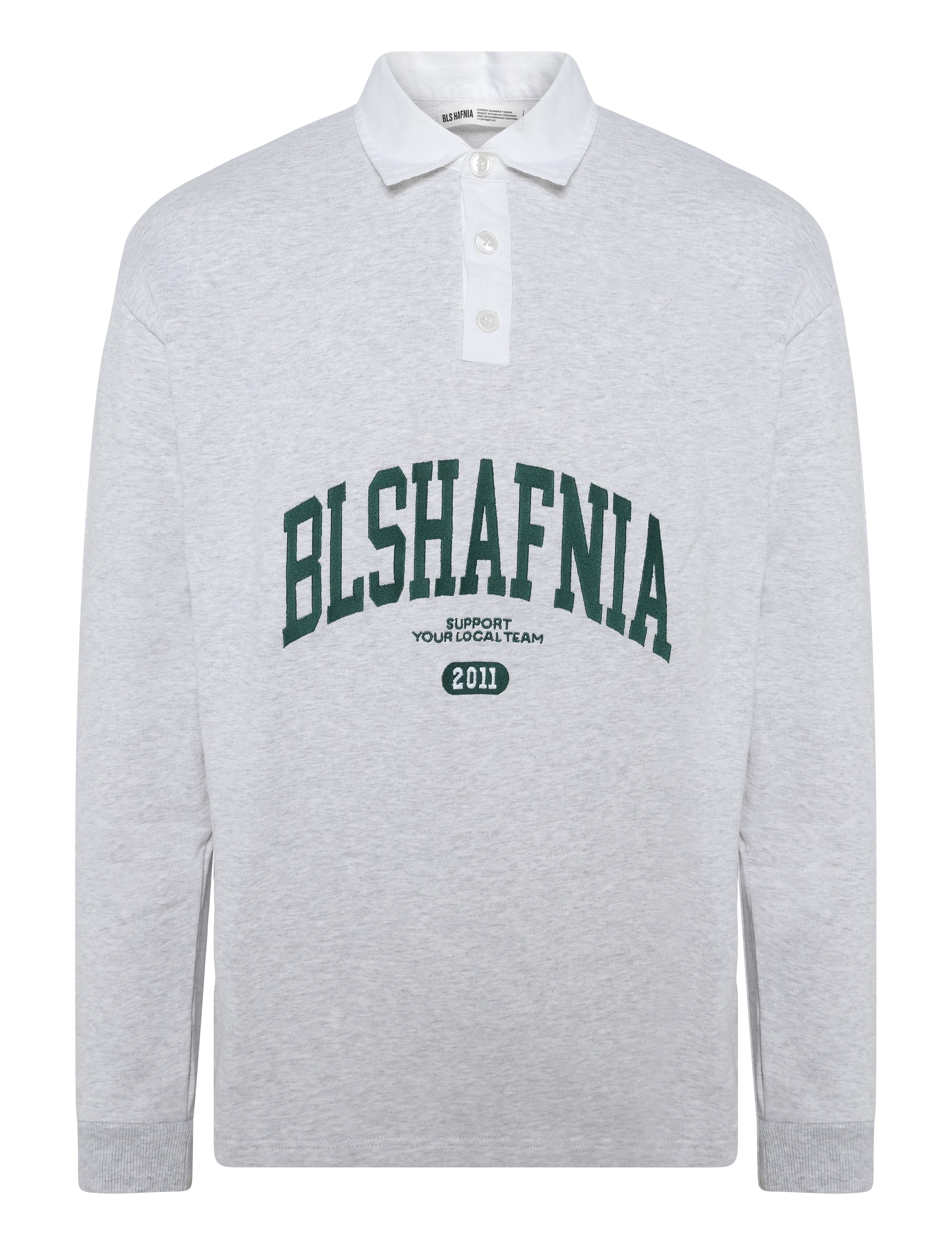 BLS Hafnia - Mason  Rugby Polo - light grey - 1