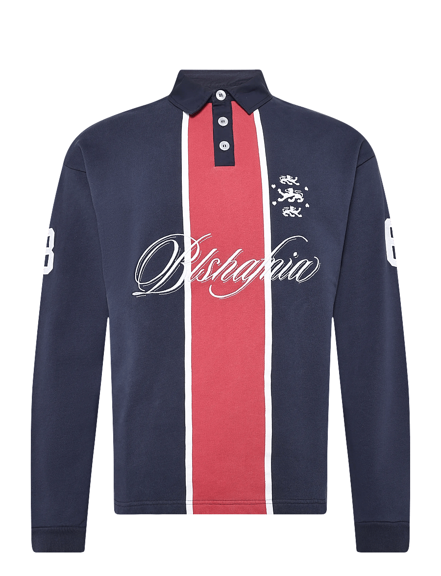 BLS Hafnia - Saint Rugby Polo - langärmelige strick-polohemden - navy - 1