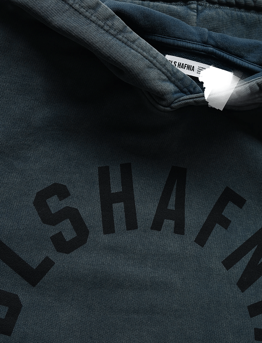 BLS Hafnia - DPM Hoodie - hoodies - washed blue - 1