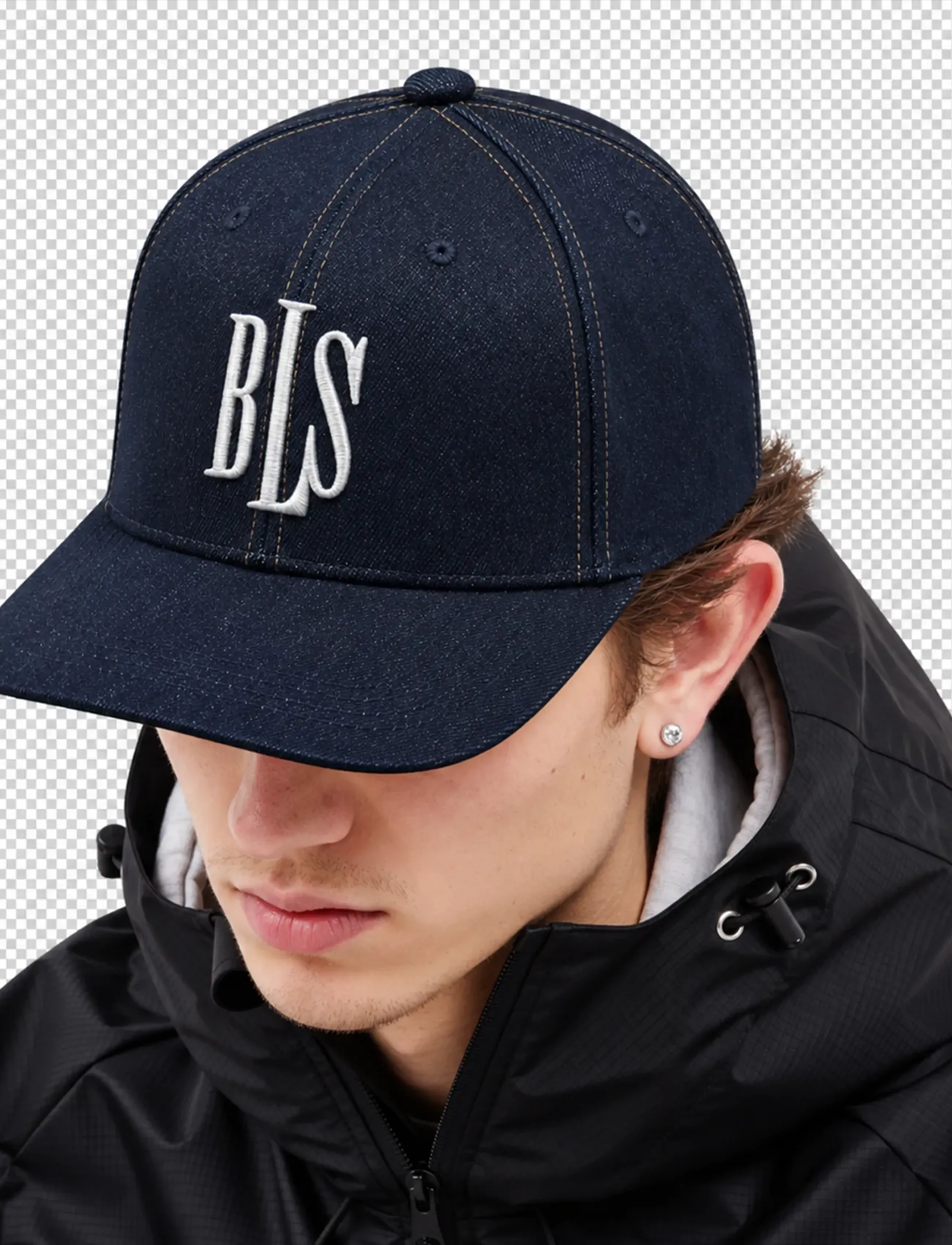 BLS Hafnia - Classic Denim Snapcback - nokamütsid - indigo - 0