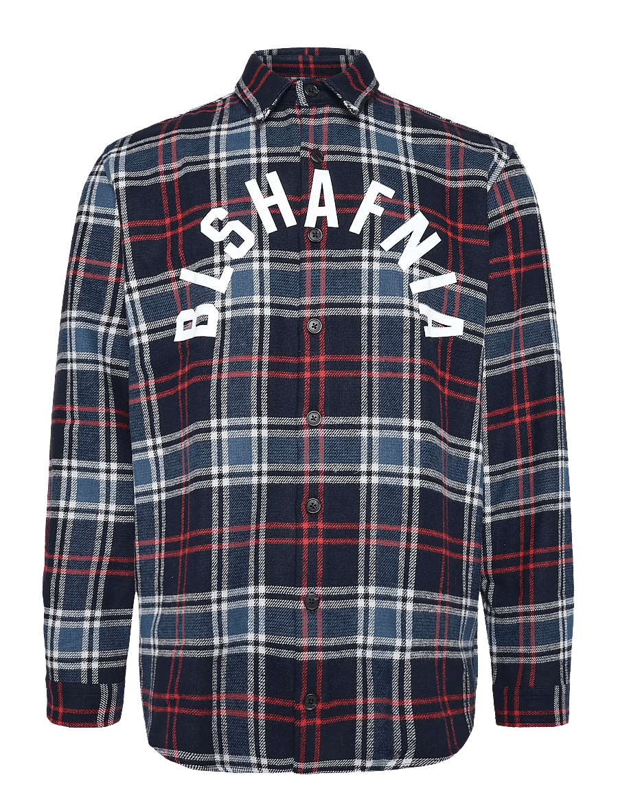 BLS Hafnia - DPM Flannel Shirt - navy - 1