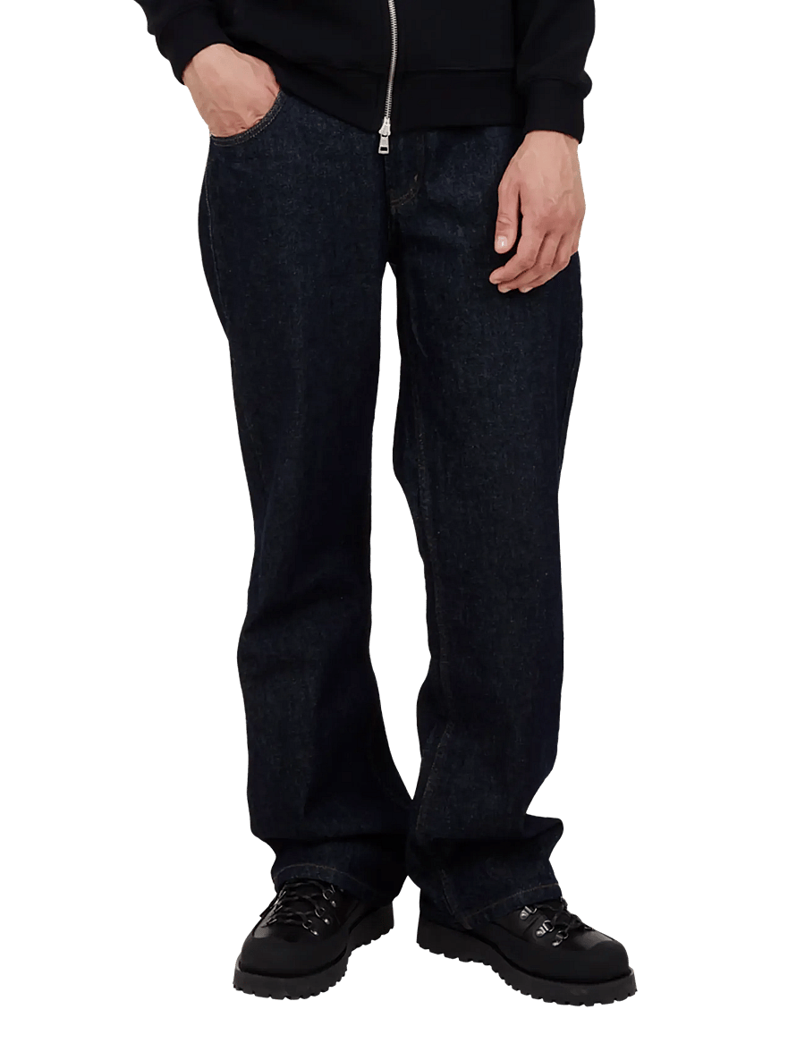 BLS Hafnia - Block League Jeans - weite jeans - dark blue indigo - 0