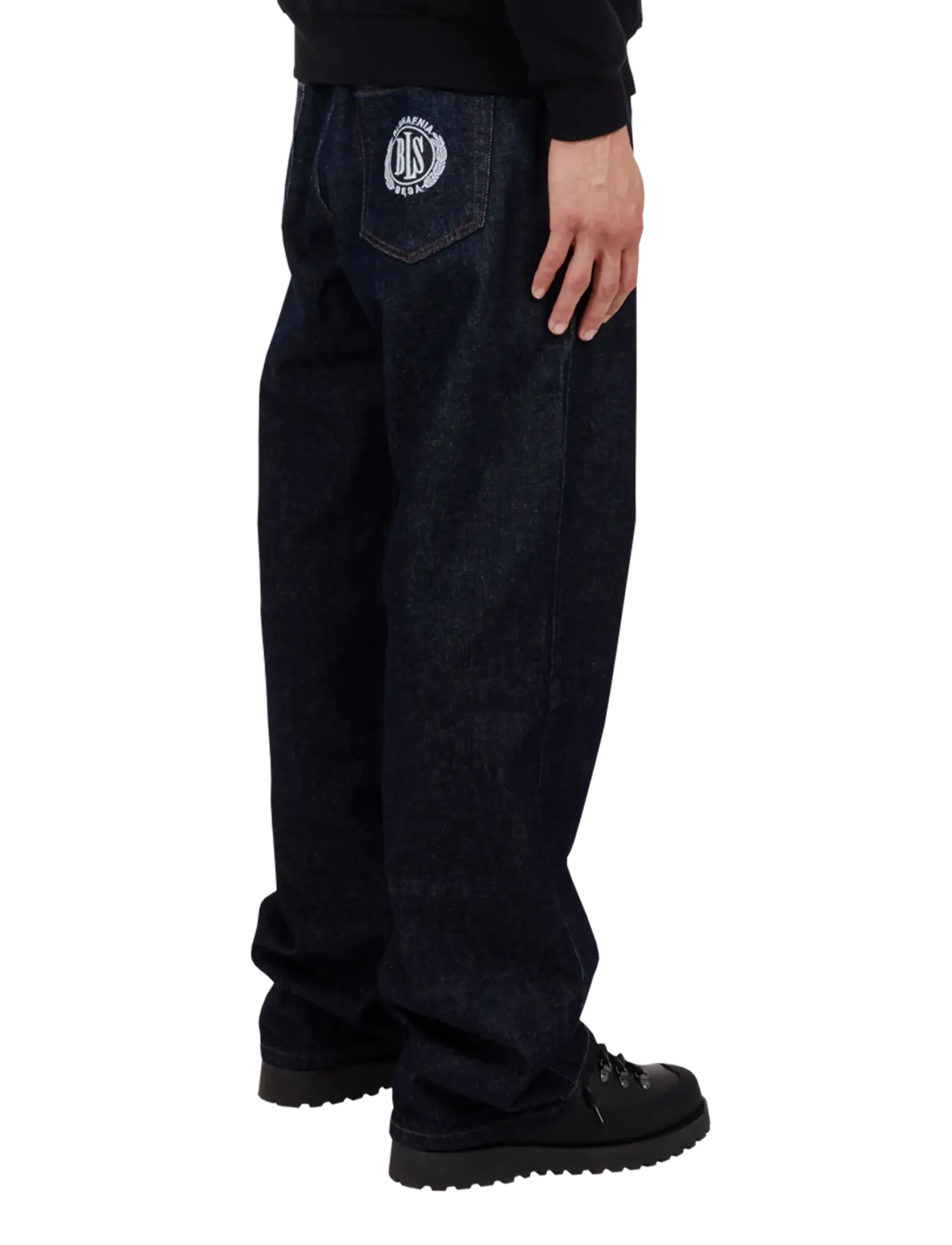 BLS Hafnia - Block League Jeans - weite jeans - dark blue indigo - 3