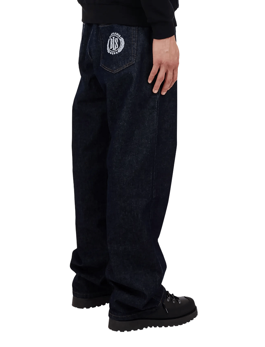 BLS Hafnia - Block League Jeans - weite jeans - dark blue indigo - 3