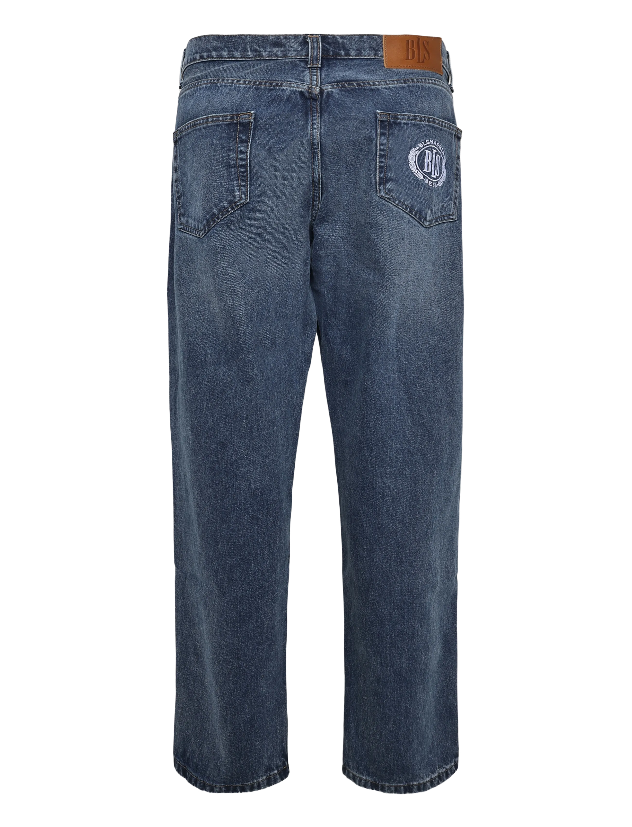 BLS Hafnia - Block League Jeans - loose jeans - marble dark blue - 2