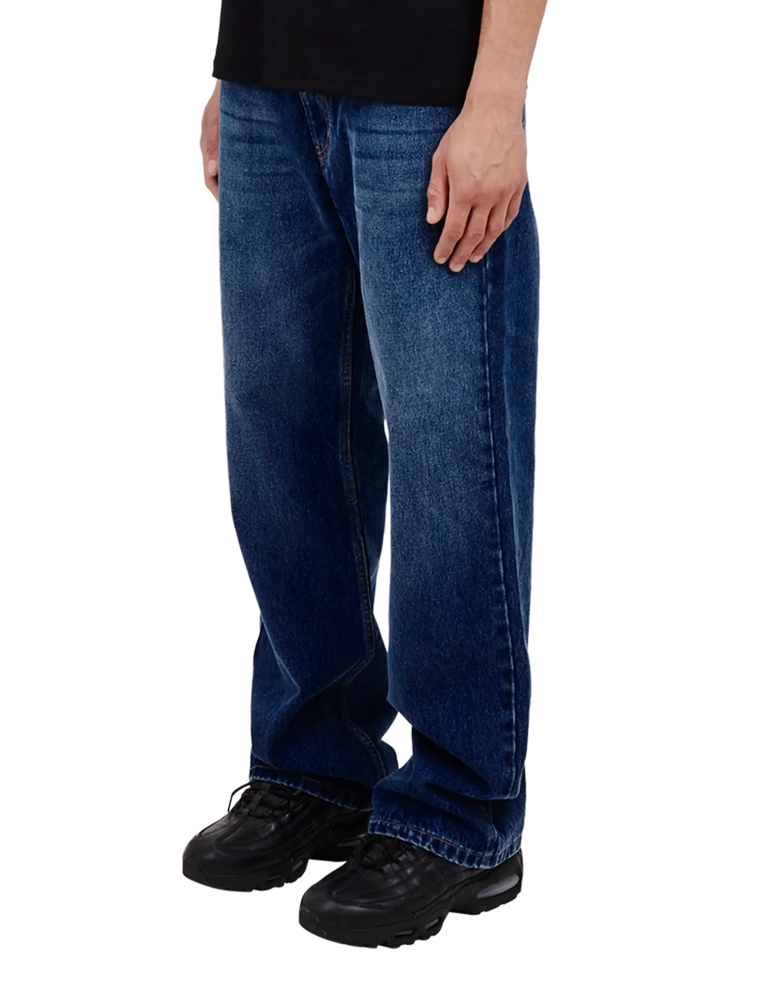 BLS Hafnia Block League Jeans - Jeans - MARBLE DARK BLUE / navy