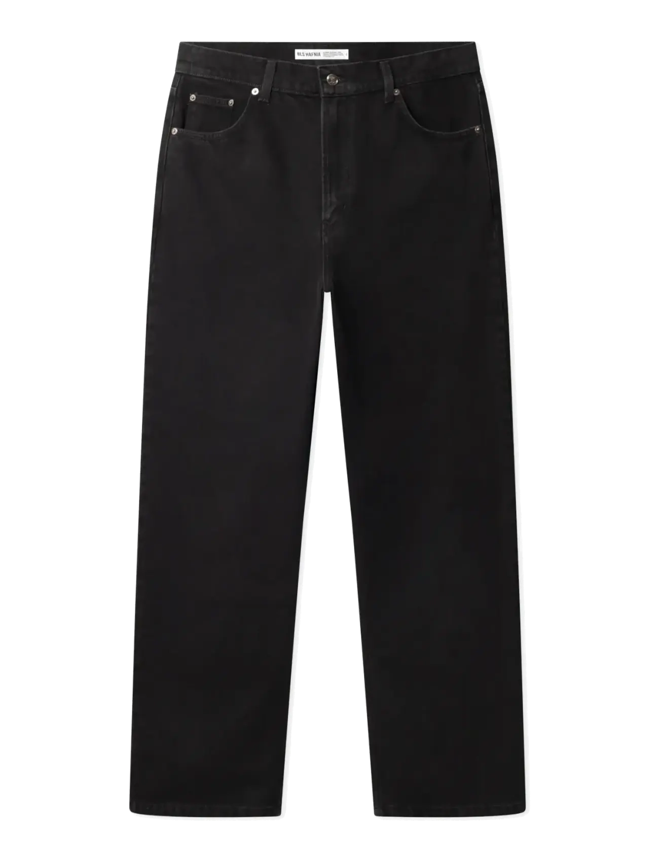 BLS Hafnia Embossed Jeans - Riided - BLACK / black