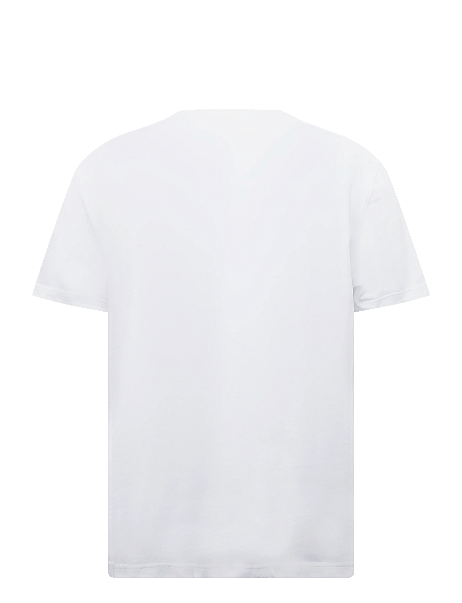 BLS Hafnia - Graffiti T-shirt - kurzärmelige t-shirts - white/orange - 2