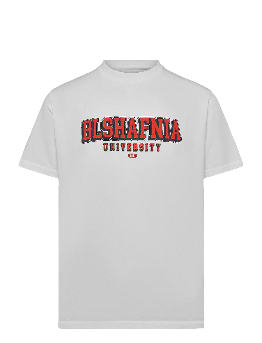 BLS Hafnia - University T-shirt - kurzärmelige t-shirts - white - 1