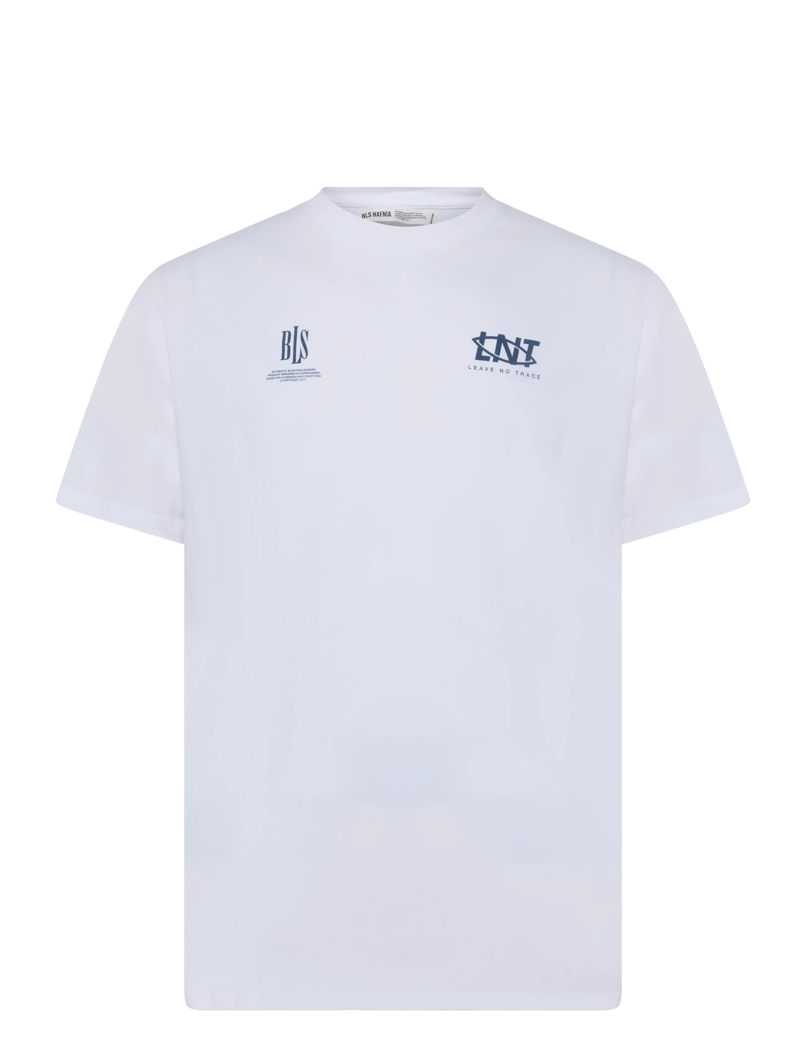 BLS Hafnia - LNT T-shirt - kurzärmelige t-shirts - white - 1