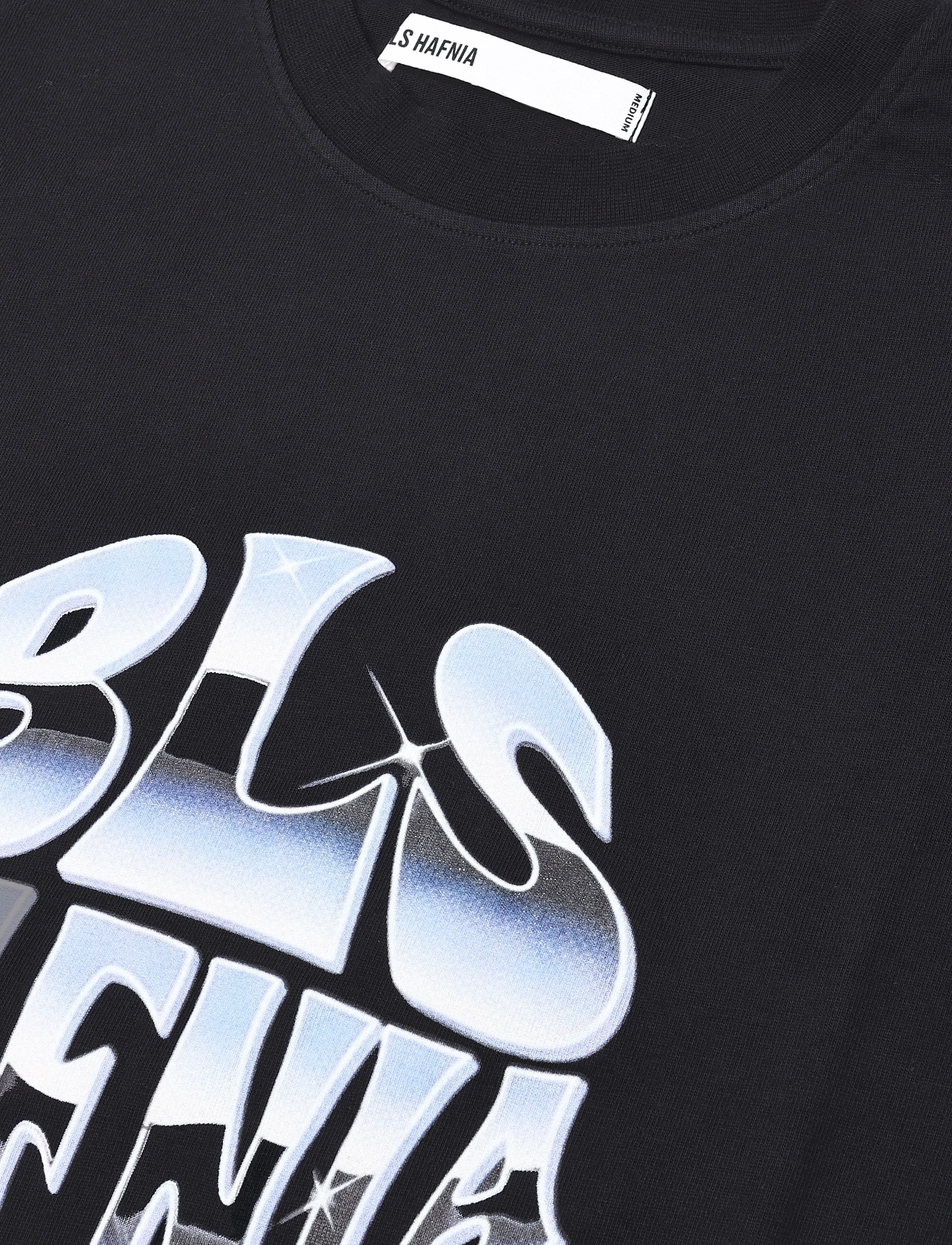 BLS Hafnia - Splash T-shirt - kurzärmelige t-shirts - black - 5