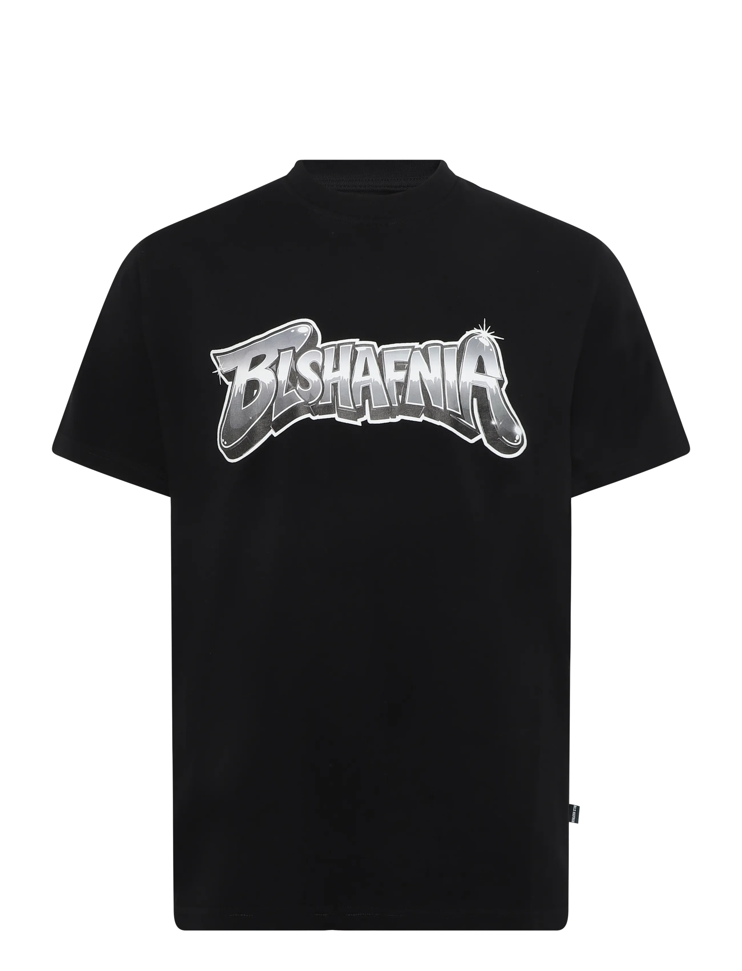 BLS Hafnia Street Art T-shirt - Kurzärmelige T-Shirts - BLACK / black