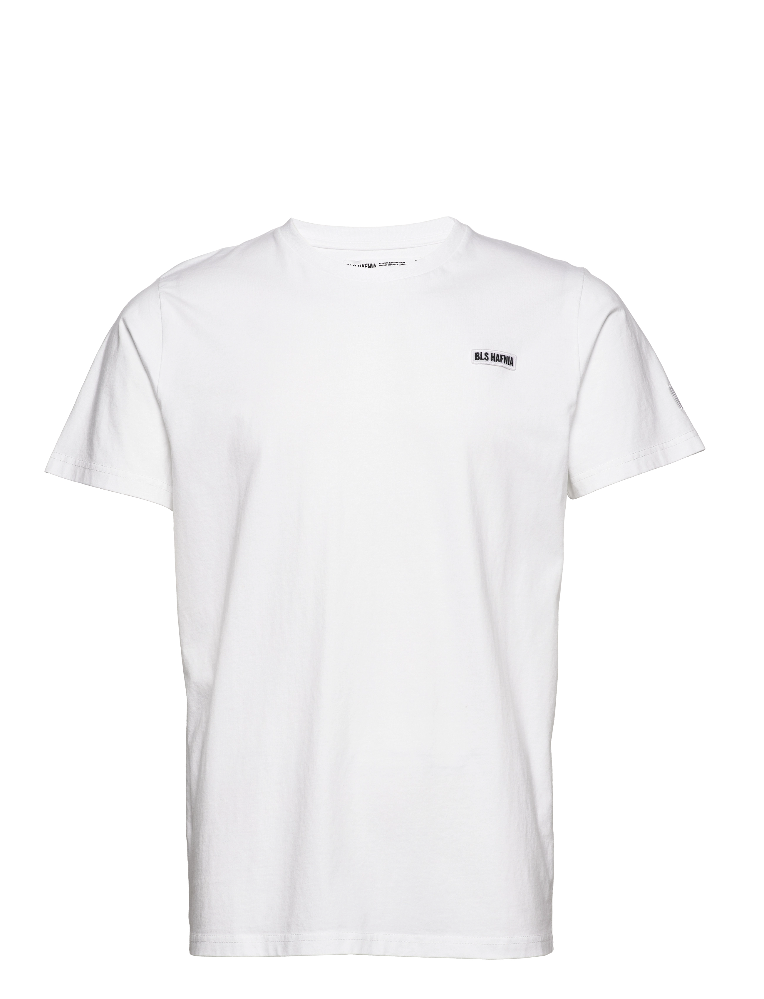 BLS Hafnia Essential Logo T-Shirt 2, M, T-shirts, Weiß - Short-sleeved, Männerswear