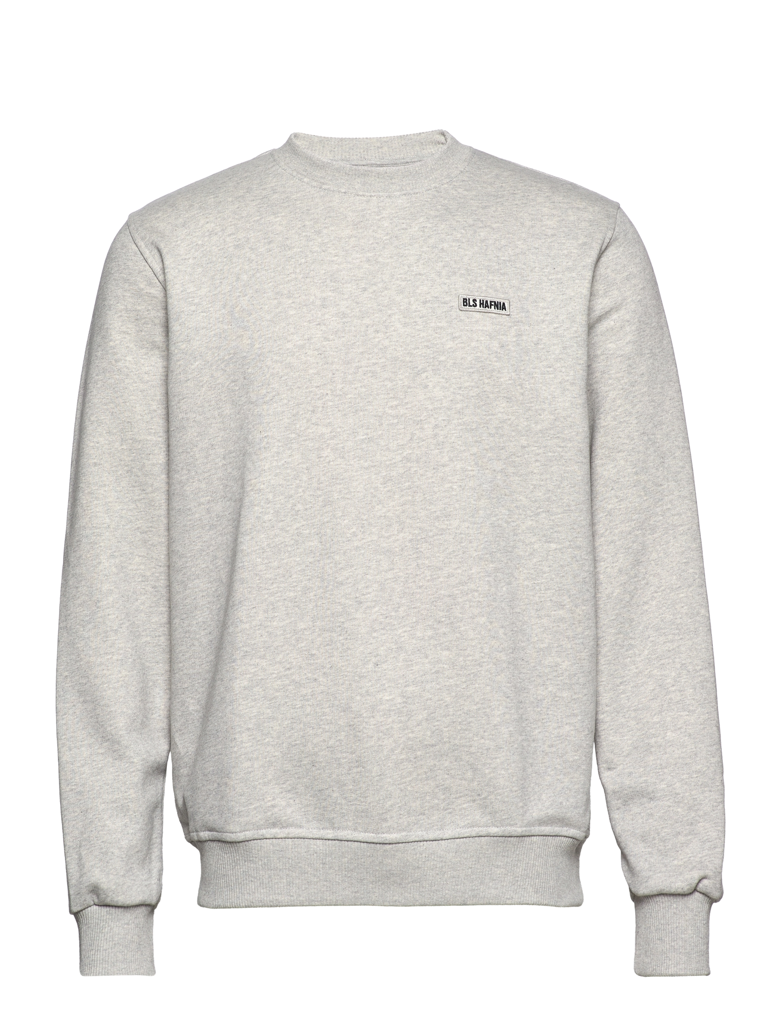BLS Hafnia Essential Logo Crewneck 2, XL, Sweatshirts & Hoodies, Grau - Sweatshirts, Männerswear
