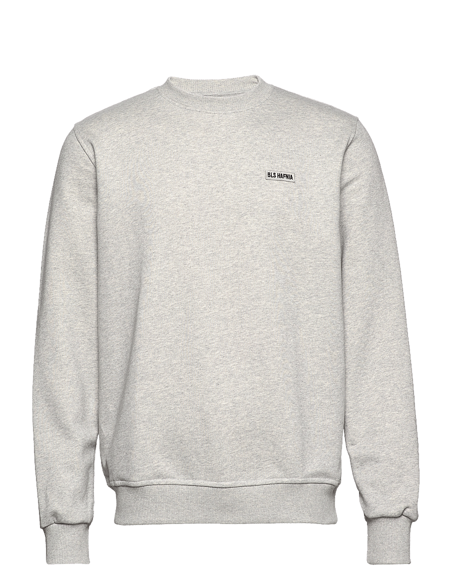 BLS Hafnia - Essential Logo Crewneck 2 - urlaubsfavoriten - grey - 0