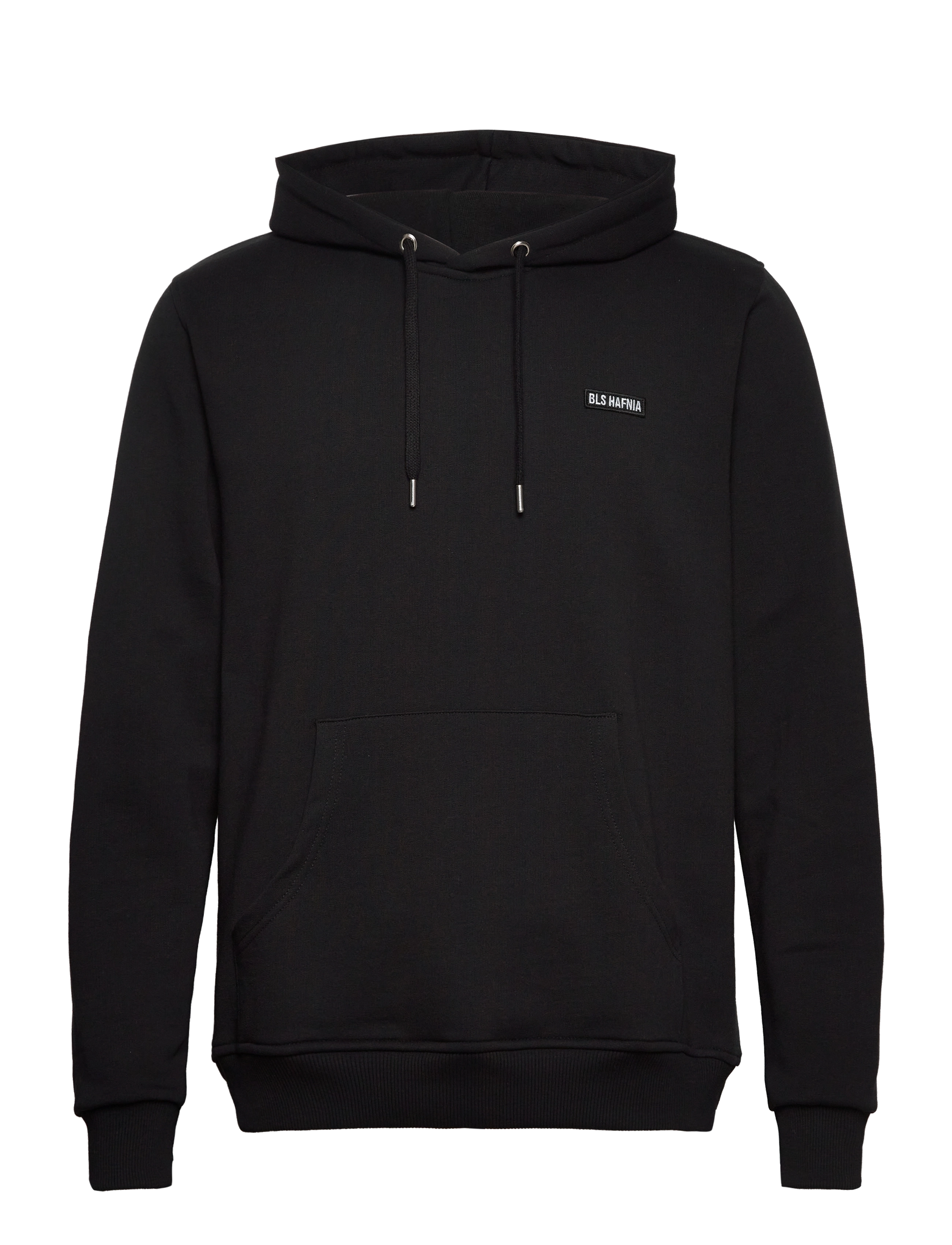 BLS Hafnia Essential Logo Hoodie 2, M, Sweatshirts & Hoodies, Schwarz - Männerswear