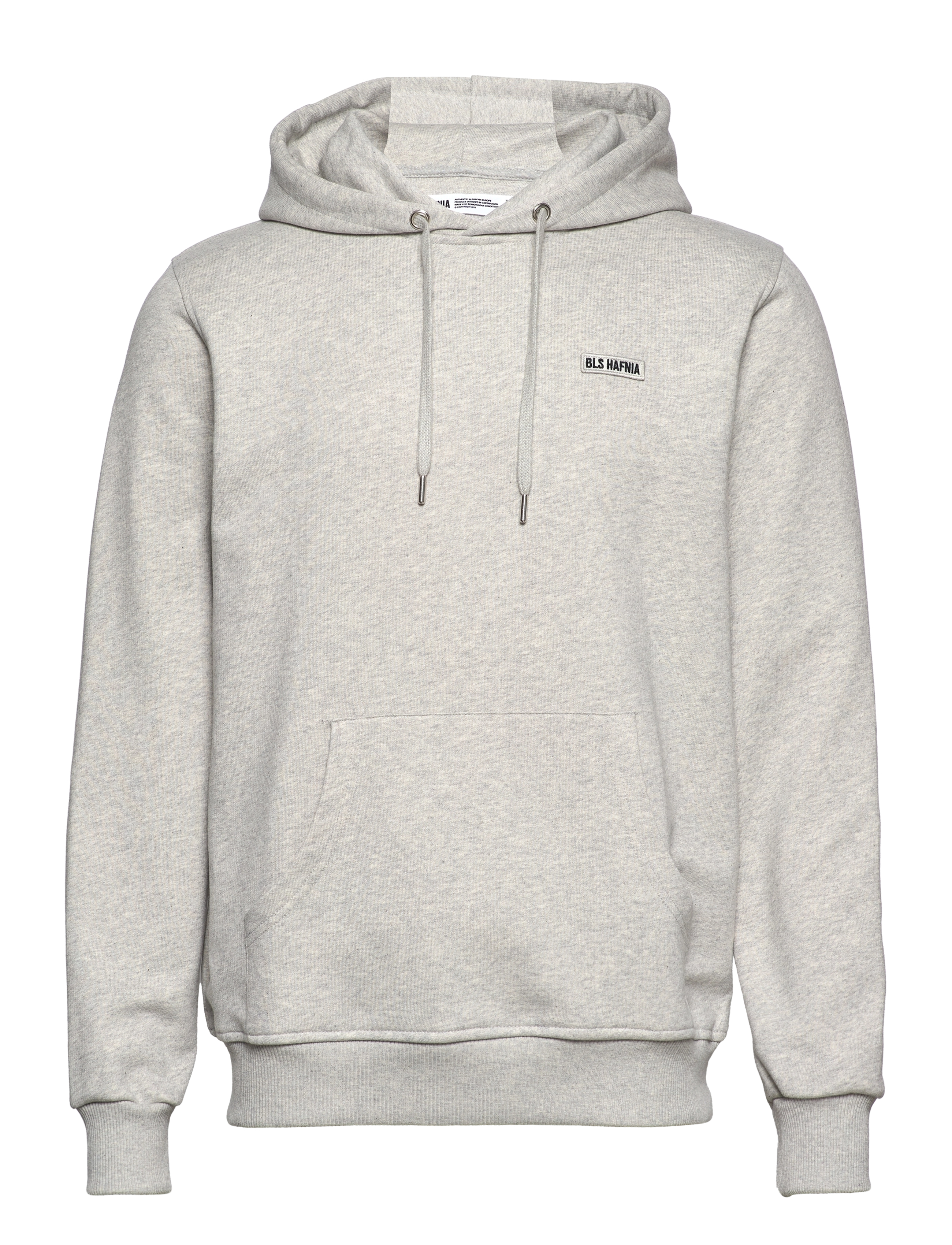 BLS Hafnia Essential Logo Hoodie 2, XL, Sweatshirts & Hoodies, Grau - Männerswear