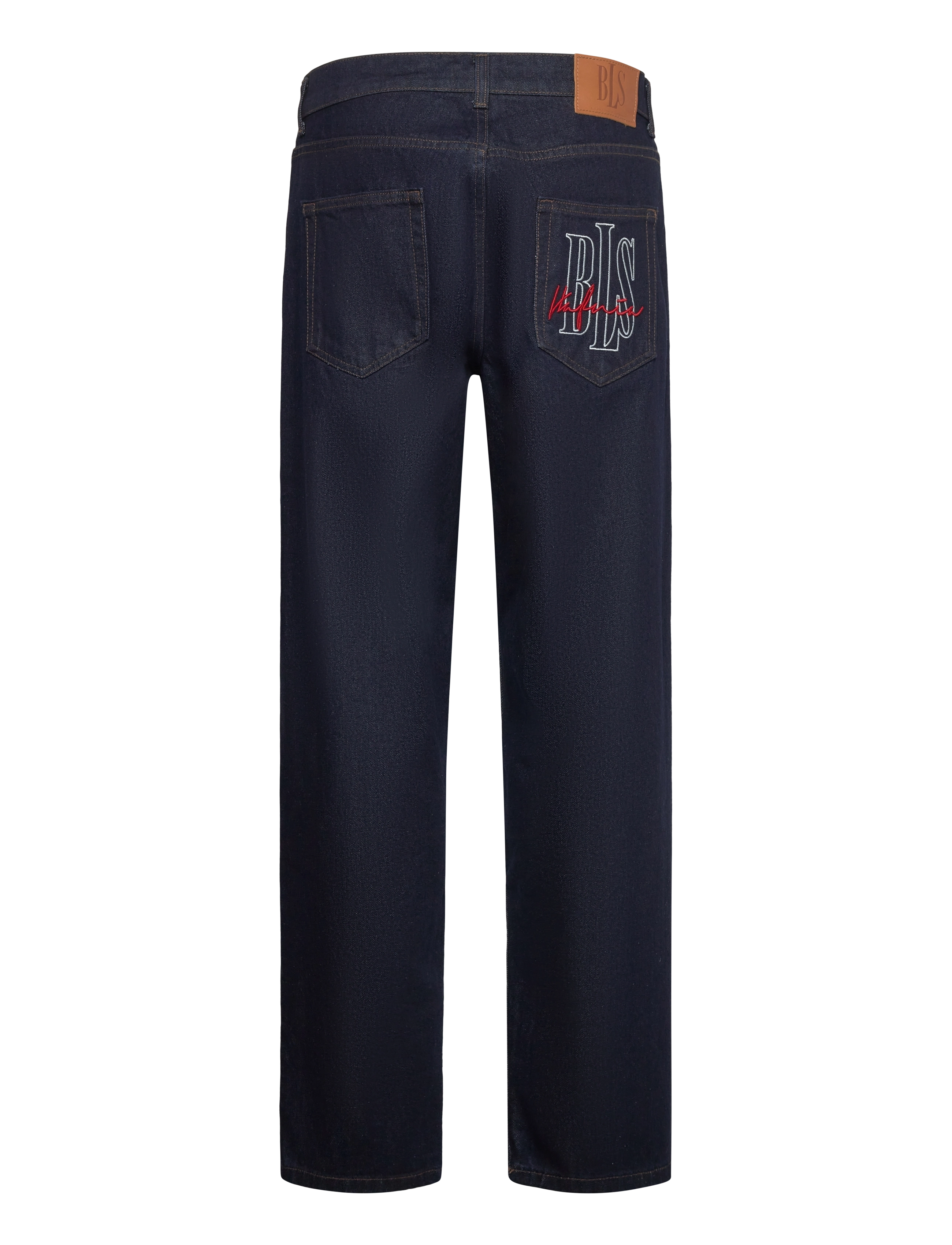 BLS Hafnia - Damon Jeans - alt laienevad teksad - dark blue - 1
