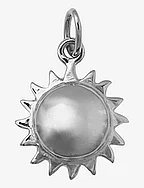 Mini sun symbol - SHINY SILVER