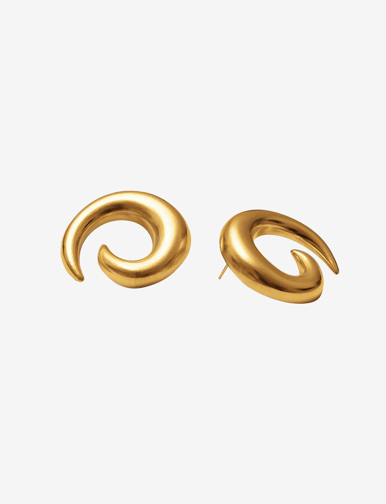 Blue Billie - Saturn earrings - ear cuffs - gold - 1