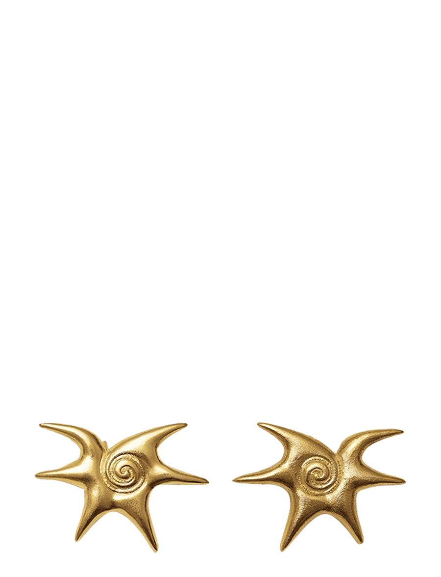 Blue Billie - Solar earrings - Ørestikker - gold - 0