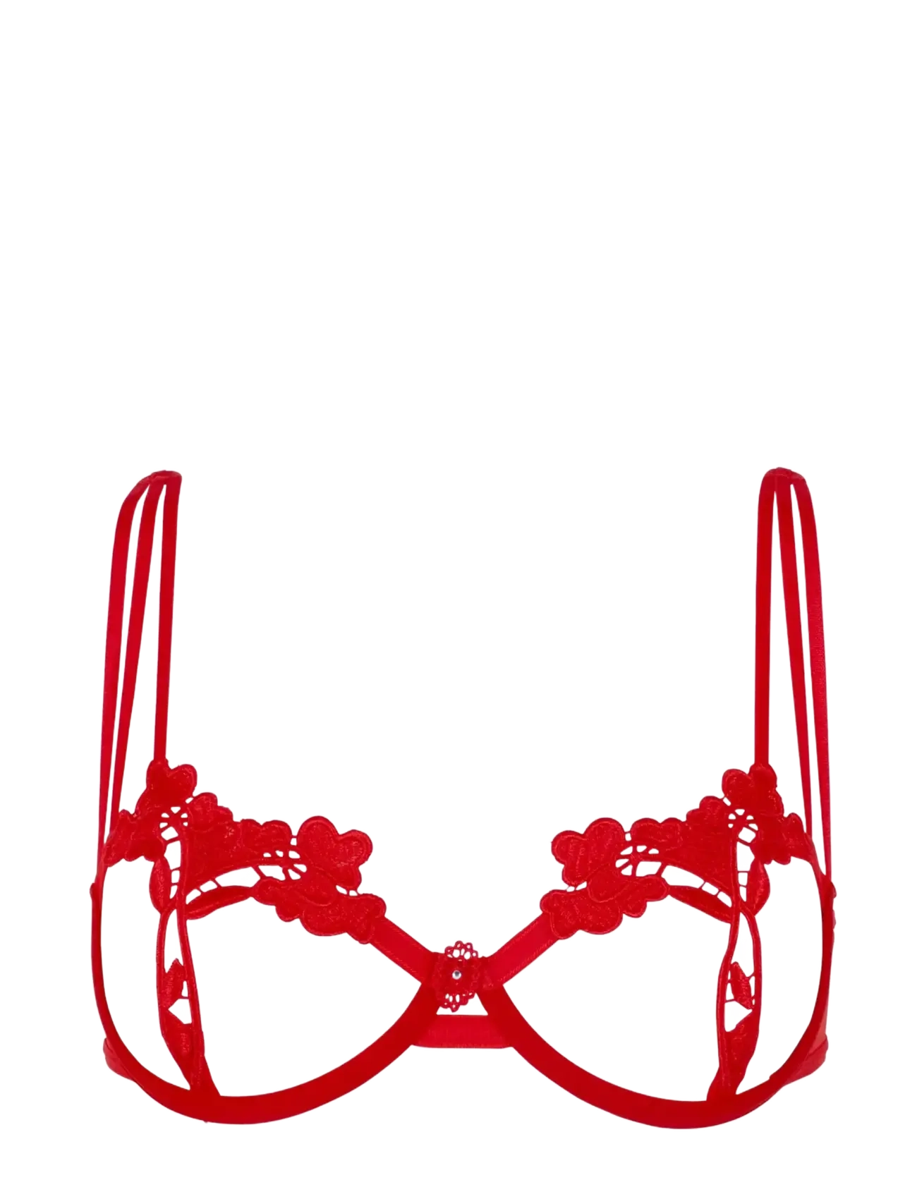 Bluebella Nova Bra - Bügellose BHs - RED / red