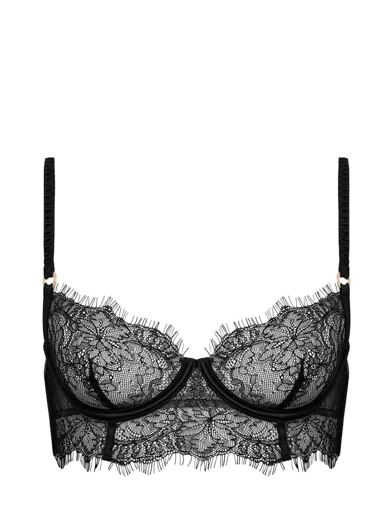 Bluebella Camelia Wired Bra - Bügellose BHs - BLACK / black