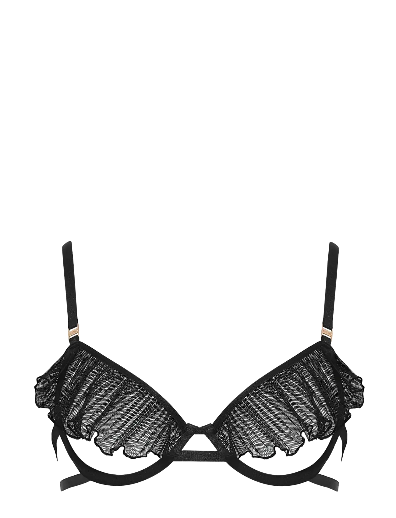 Bluebella Matisse Semi-Open Wired Bra - Alles anzeigen - BLACK / black