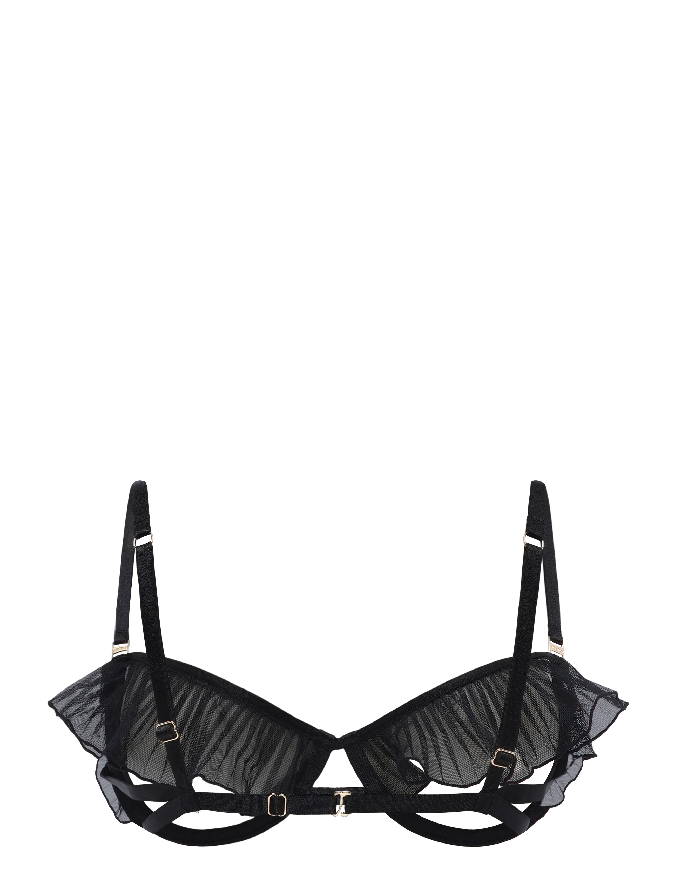 Bluebella - Matisse Semi-Open Wired Bra - bøjle-bh’er - black - 1