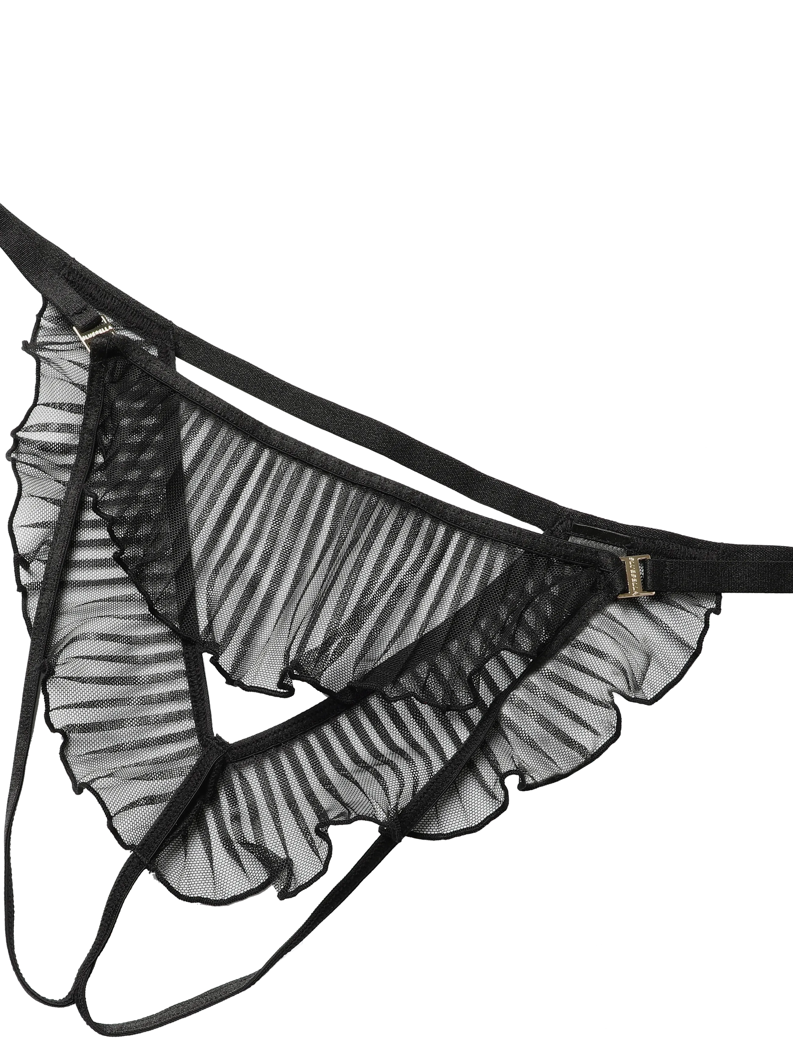 Bluebella - Matisse Ouvert Brief - püksikud - black - 2