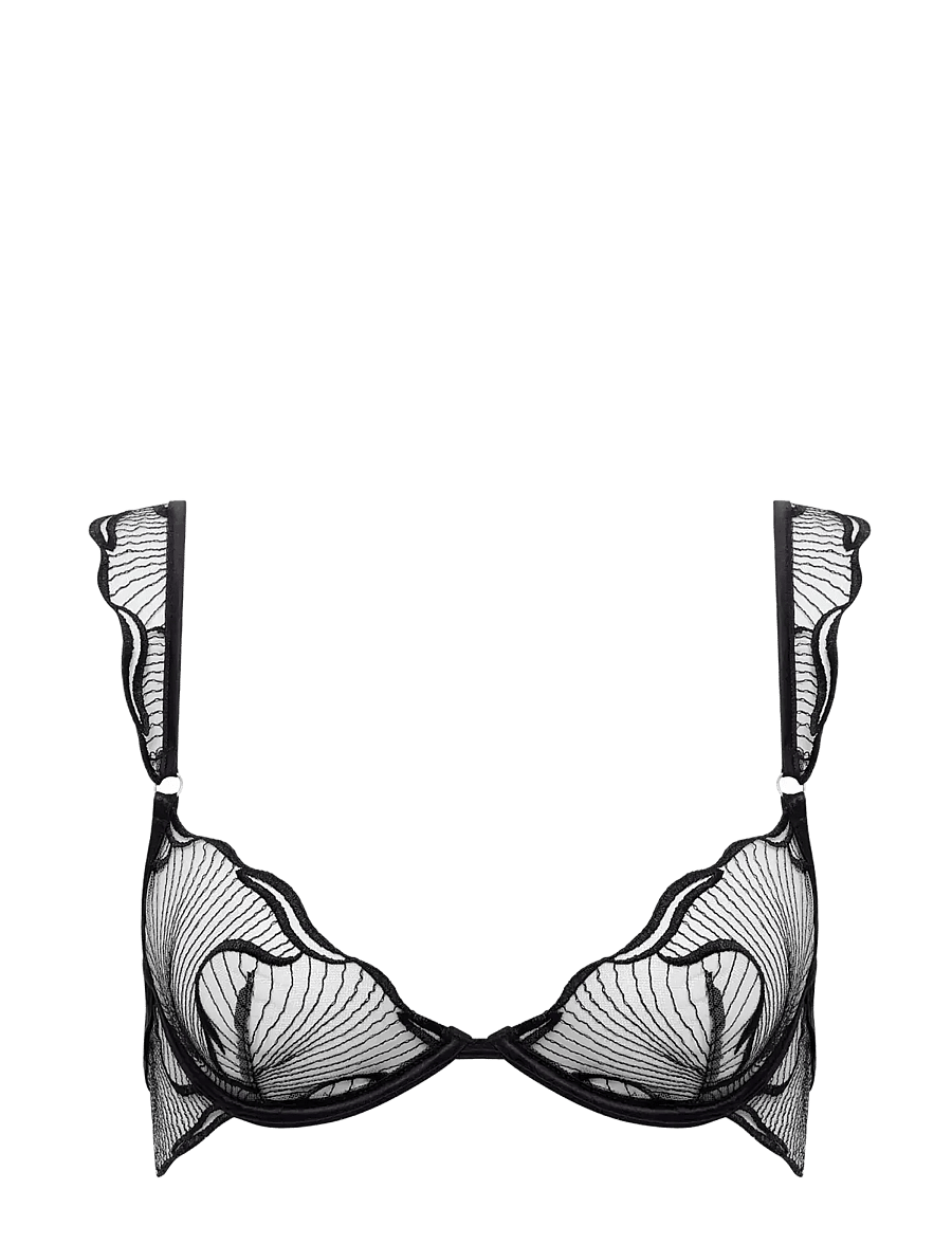 Bluebella - Marabel Wired Bra - bøjle-bh’er - black/sheer - 1