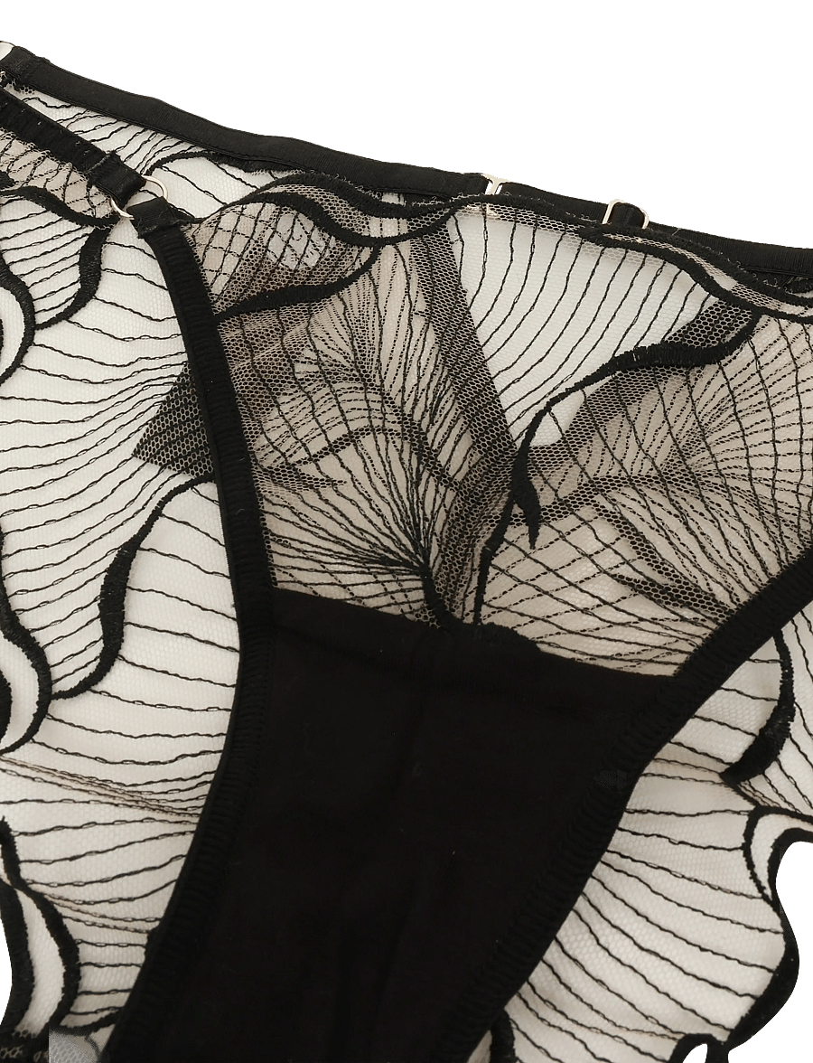 Bluebella - Marabel Brief - slips - black/sheer - 2