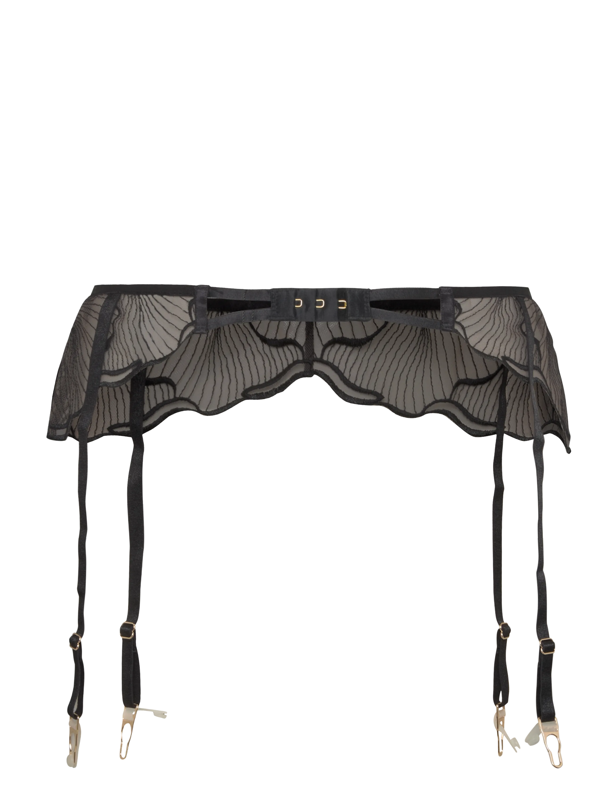 Bluebella - Marabel Suspender - garter belts - black/sheer - 1