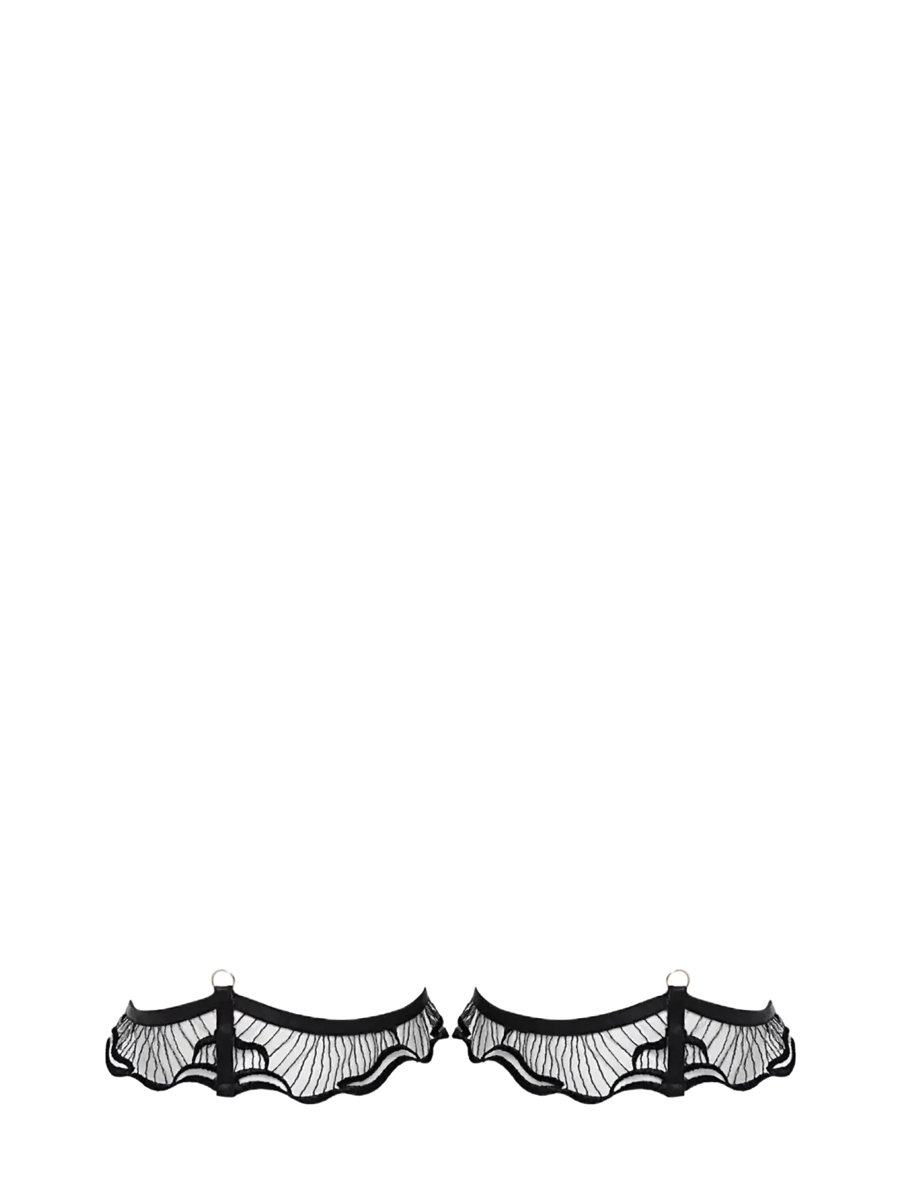 Bluebella Marabel Detachable Thigh Garters - Nyheder - BLACK/SHEER / black