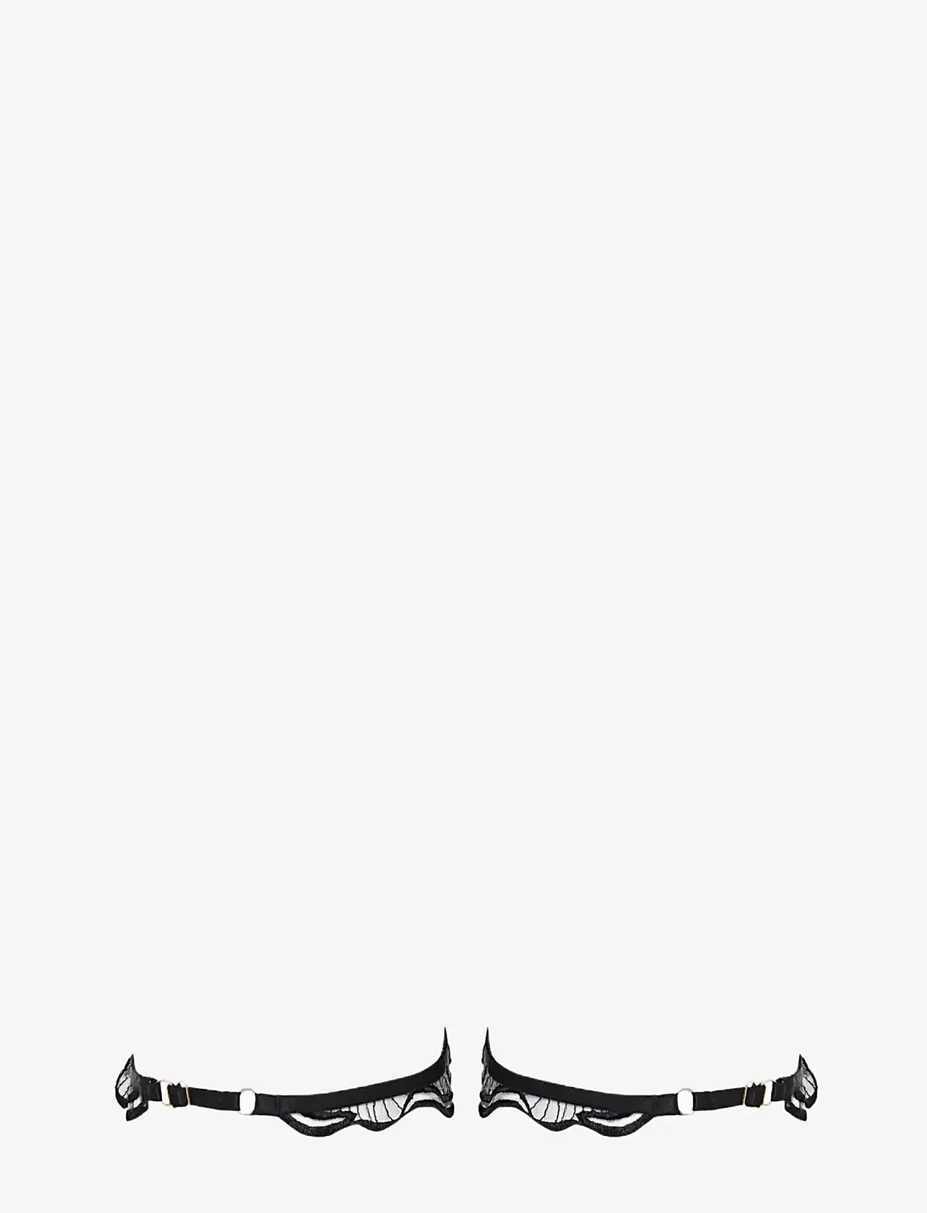 Bluebella - Marabel Detachable Thigh Garters - sukahoidjad - black/sheer - 1