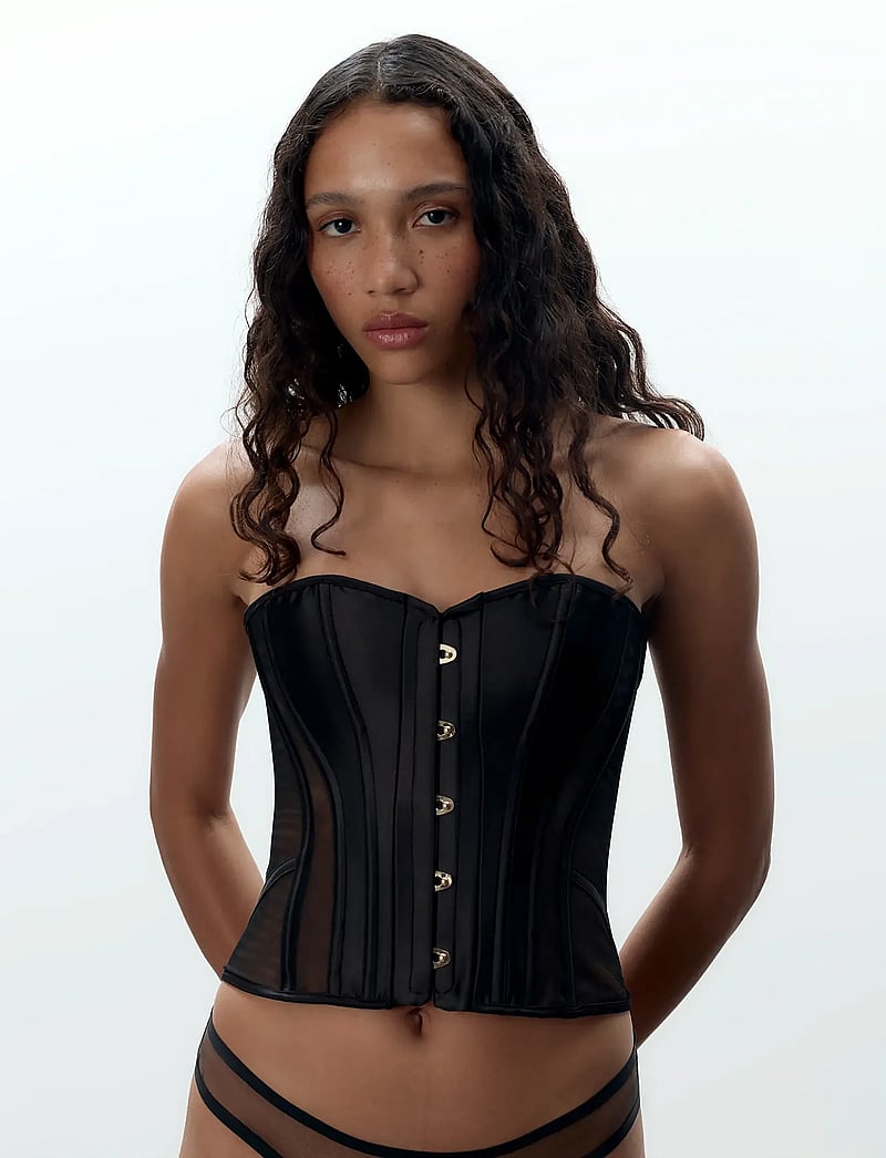 Bluebella - Ana Corset - tops - black - 0