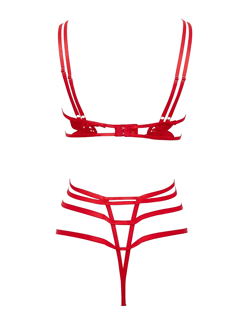 Bluebella - Ophelia Wired Body - erilised sündmused - red - 2