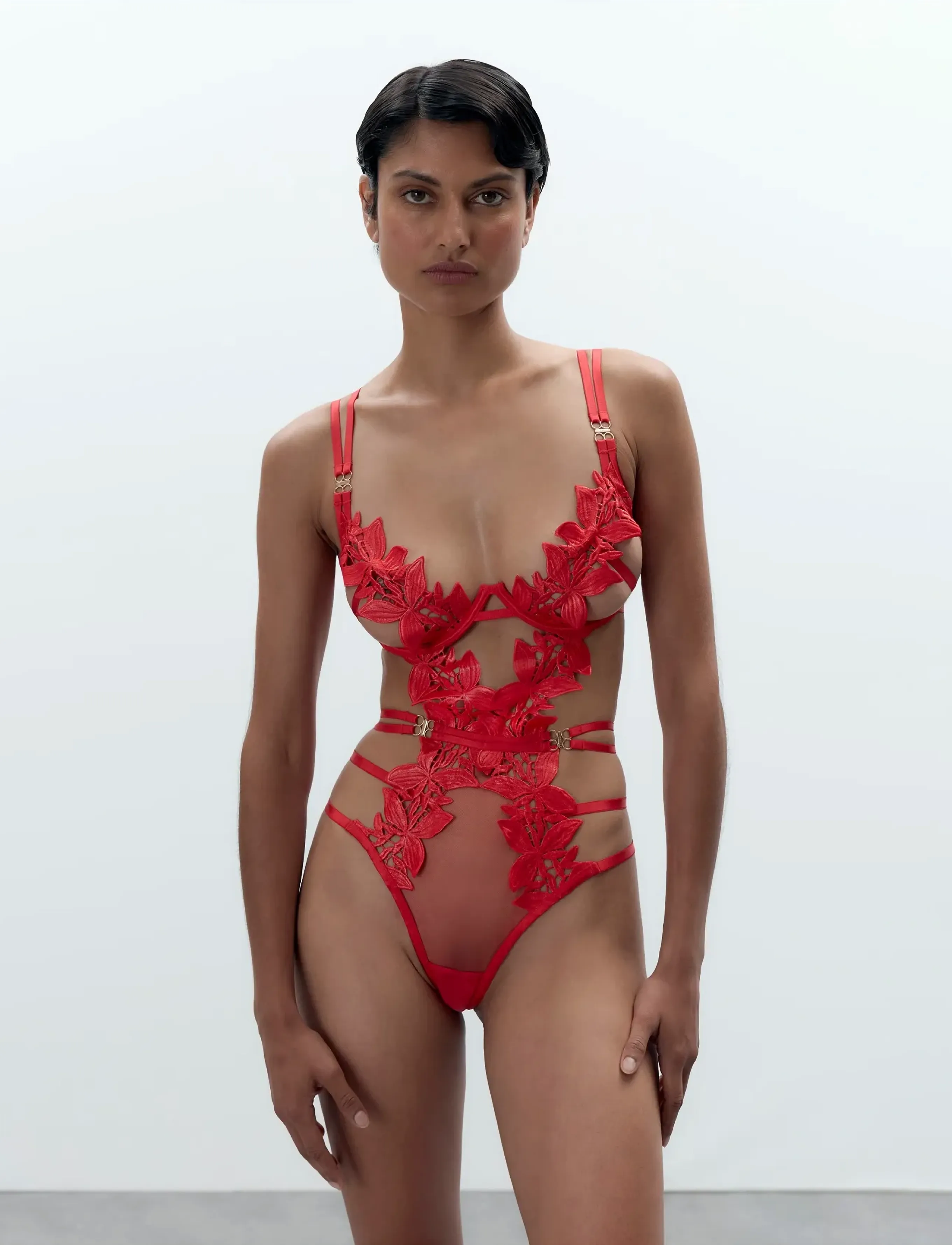 Bluebella Ophelia Wired Body - Bluebella - RED / red