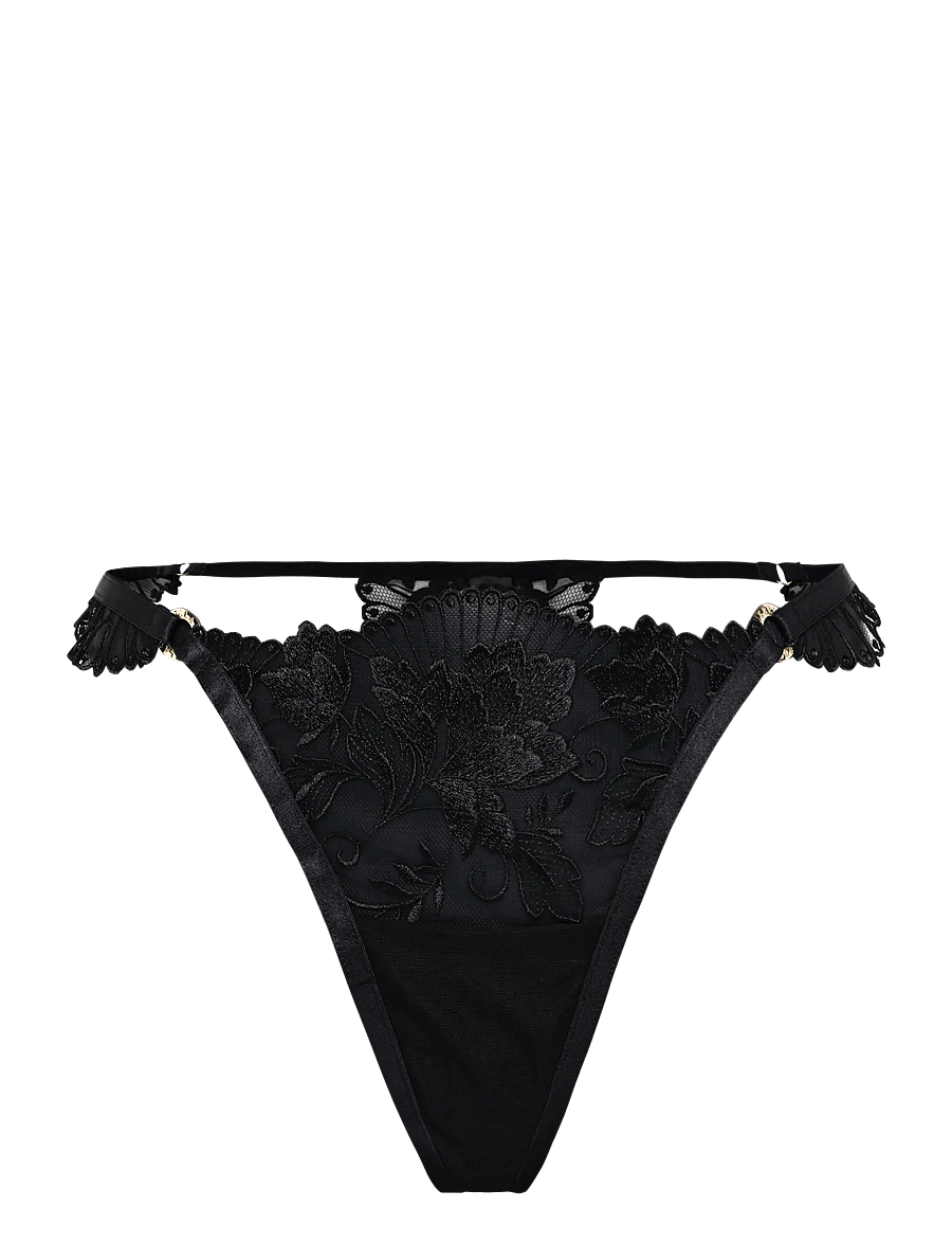 Bluebella - Gabriella Thong - stringtrosor - black - 0