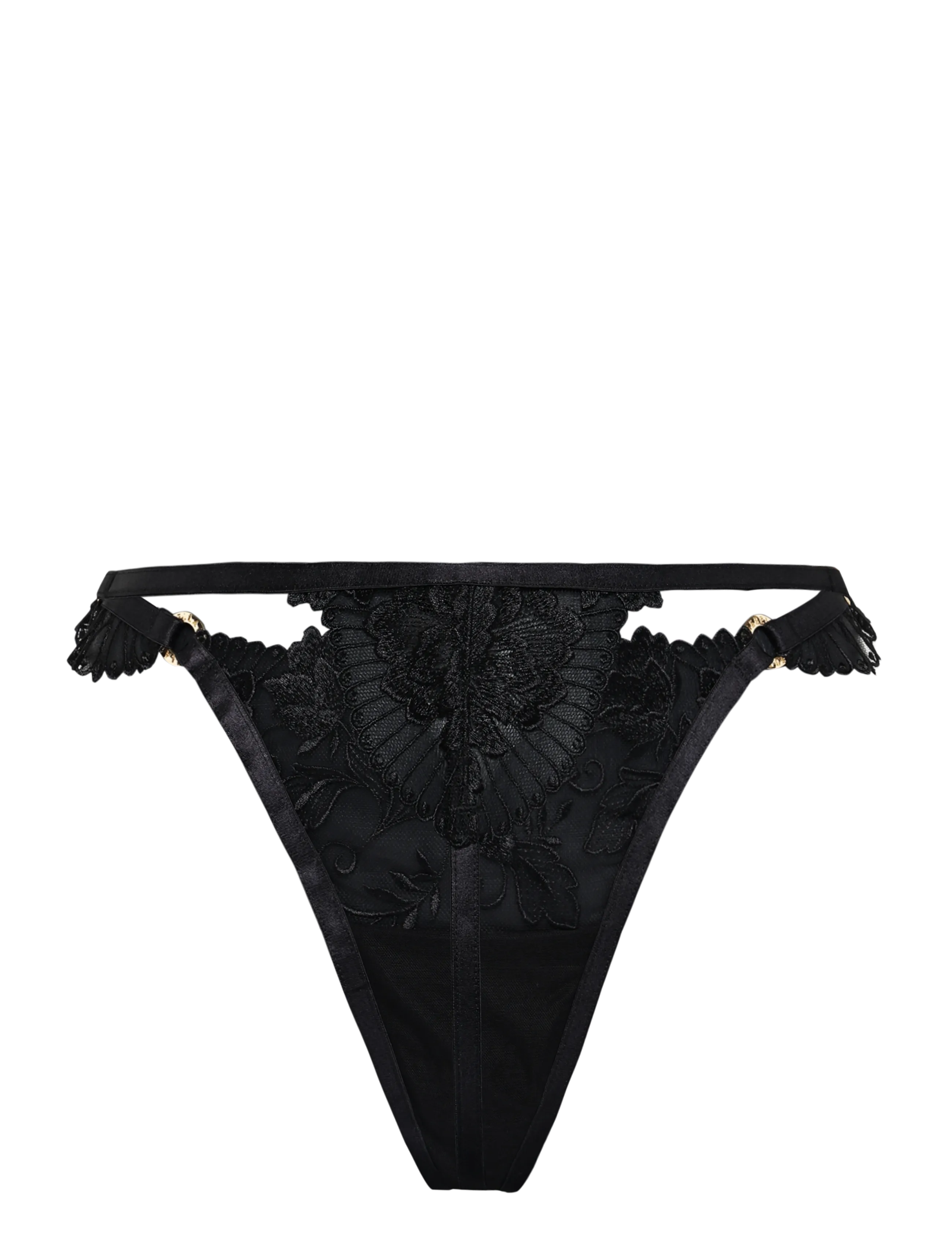 Bluebella - Gabriella Thong - stringtrosor - black - 1
